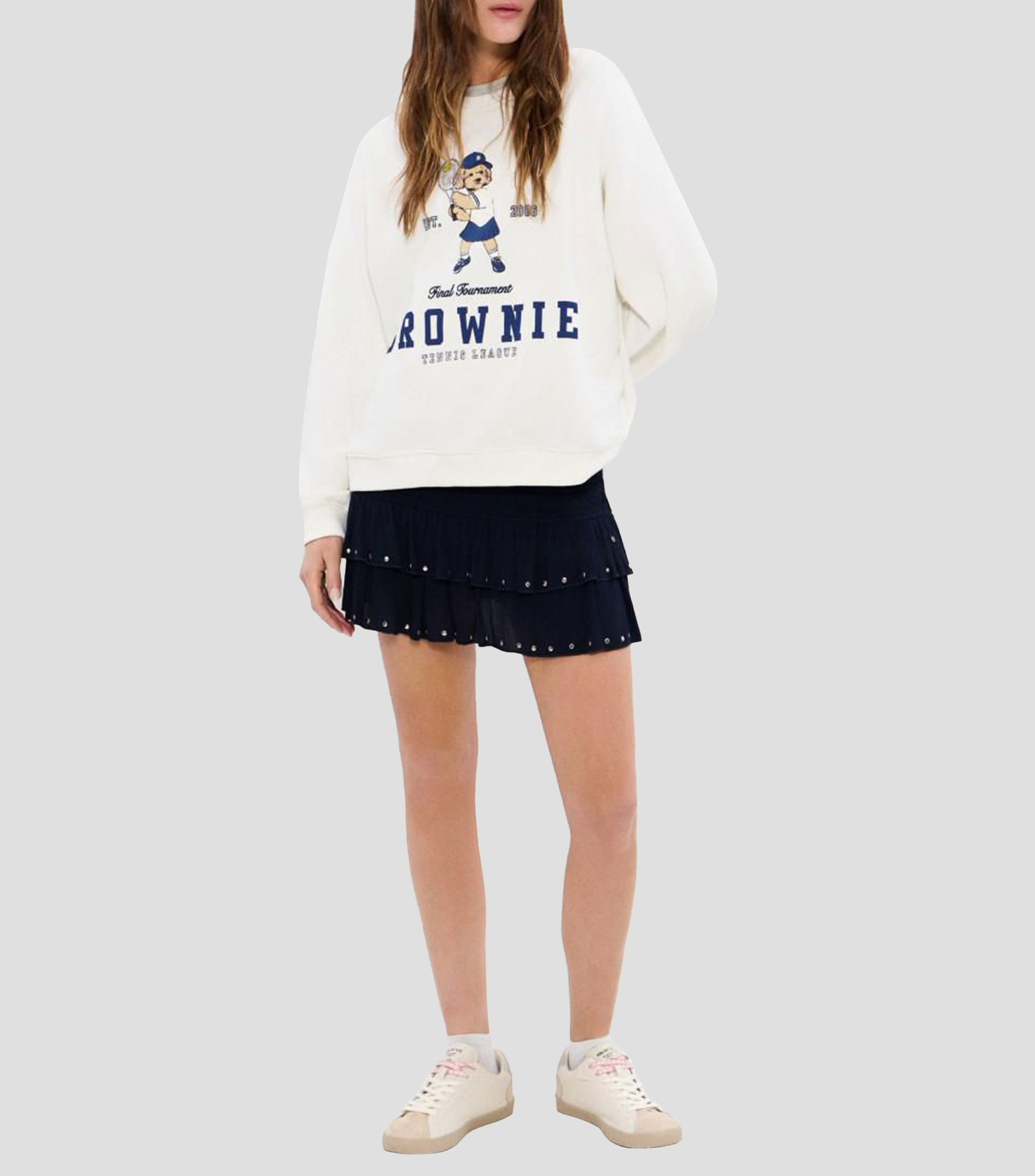 Sudadera con estampado Mujer