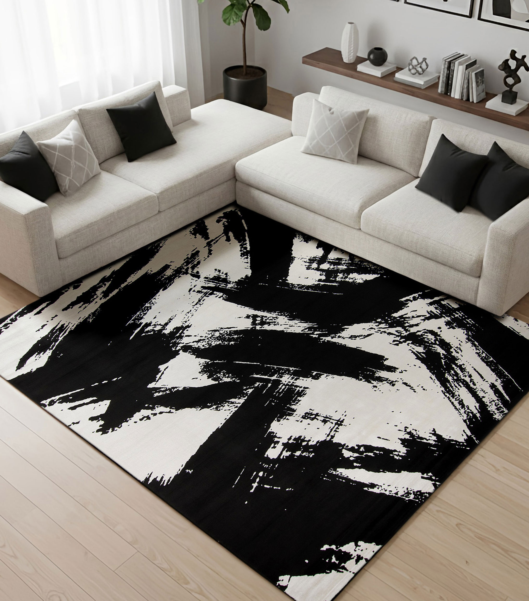 Tapete Decorativo Jackson en Polipropileno 180 x 120 cm