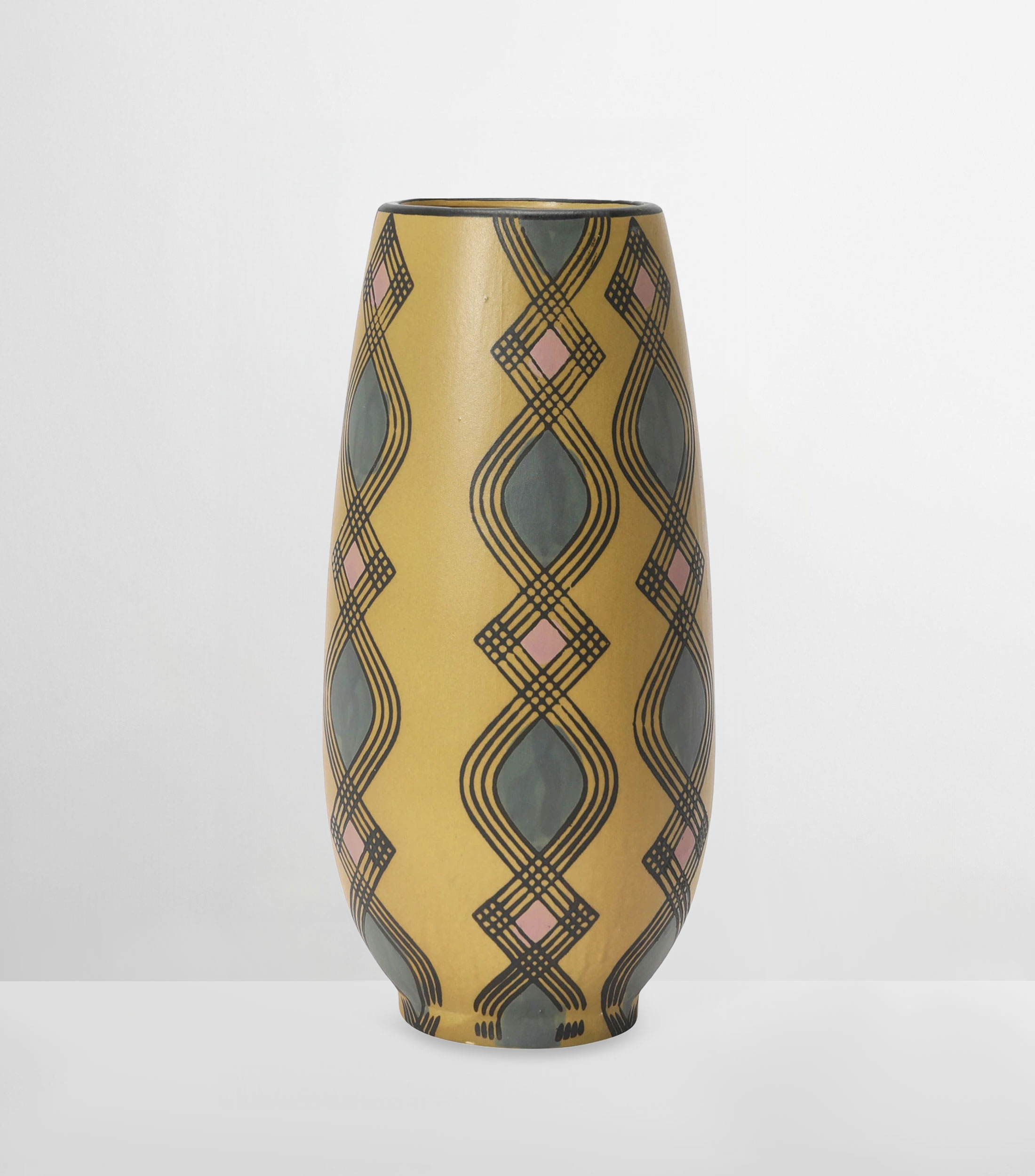 Florero en cerámica de gres