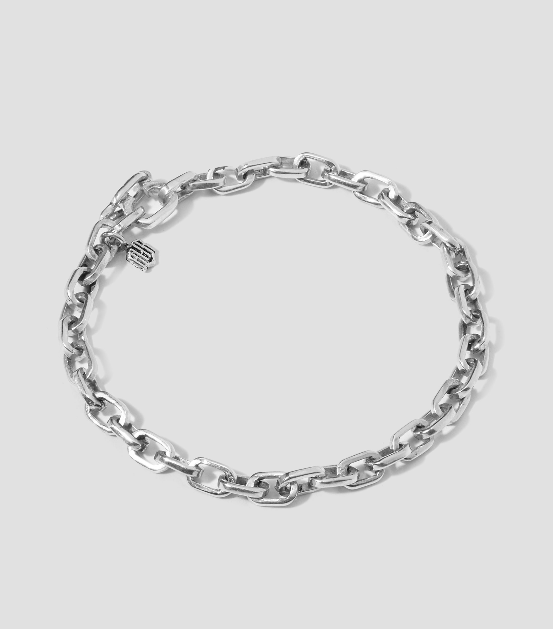 Pulsera con eslabones de ancla Hombre