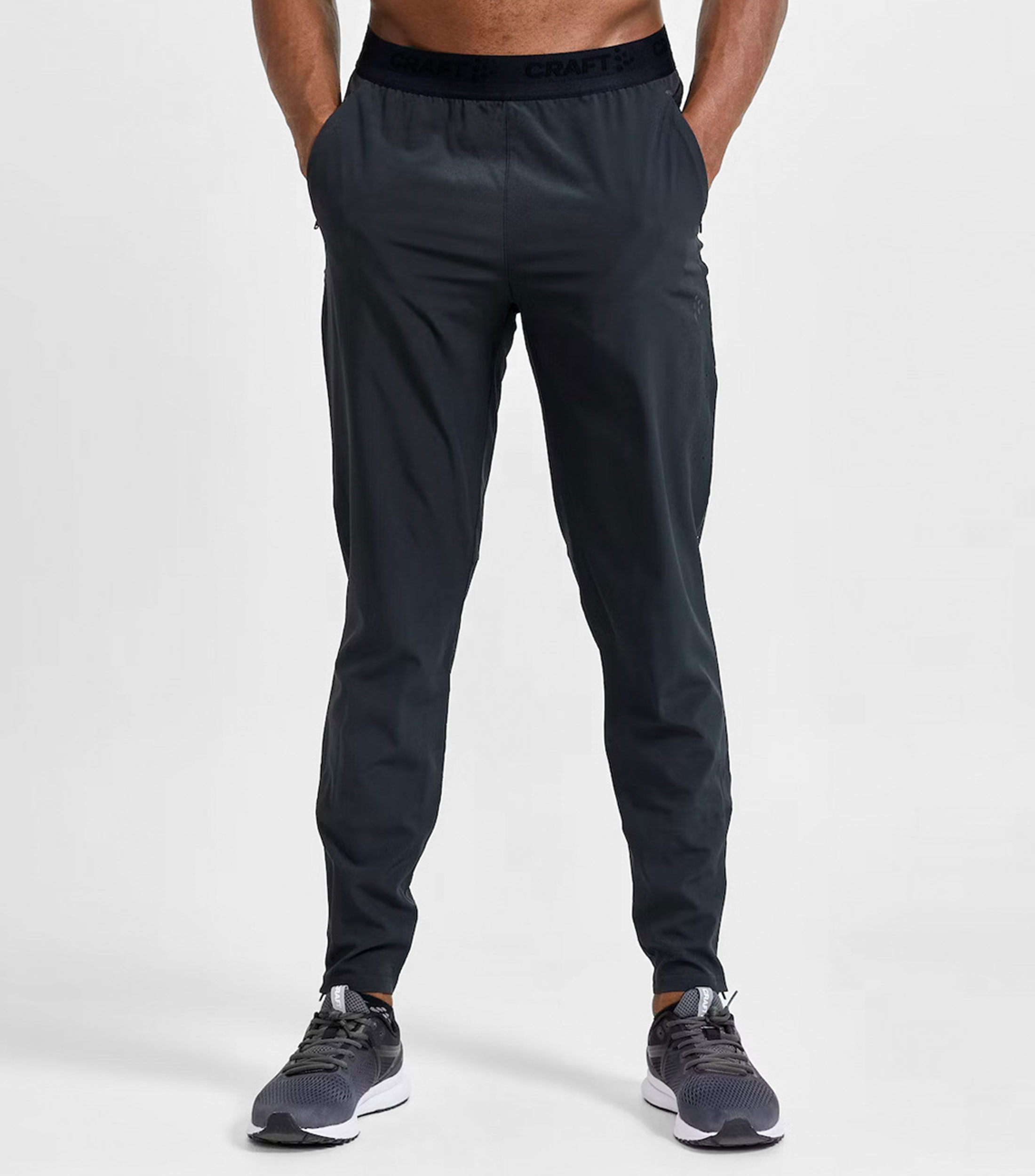 Short De Course Craft Adv Essence 5 Pour Homme - Léger, Respirant, Slip Intégré, Poche Arrière, Bandes Réfléchissantes - 12