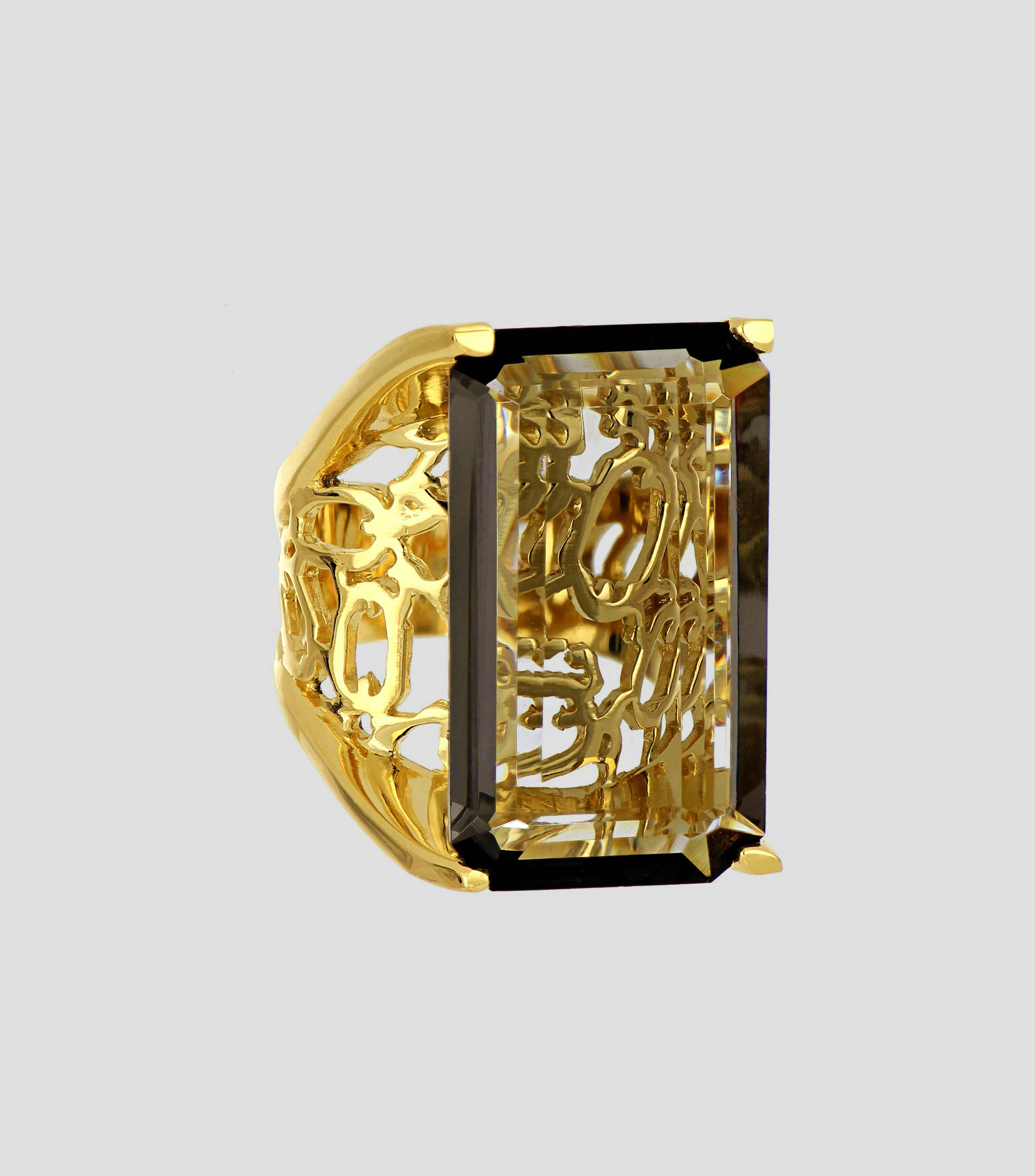 Anillo en plata El Guerrero Mujer