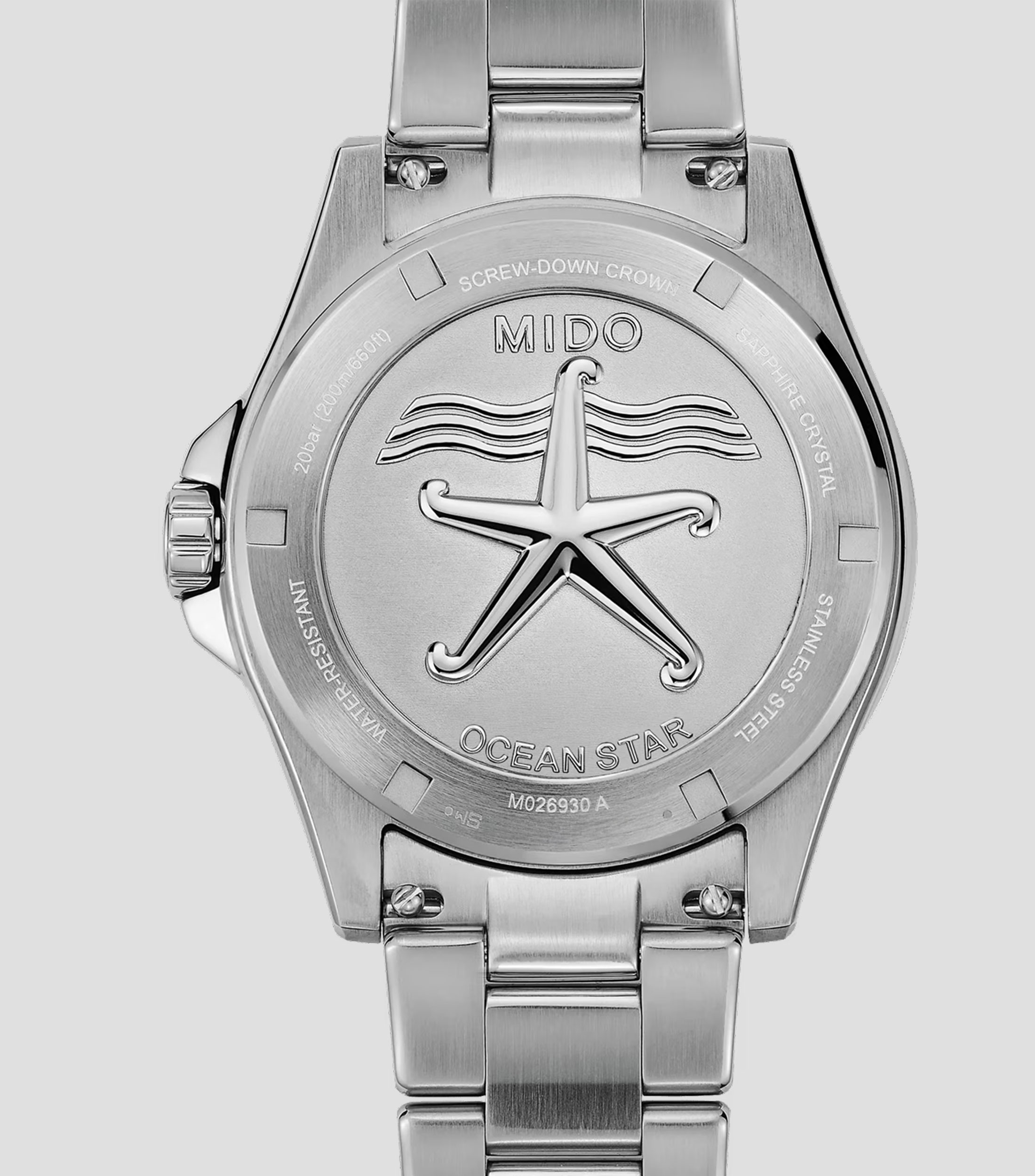 Reloj para Hombre Ocean Star 200 Casual Plateado