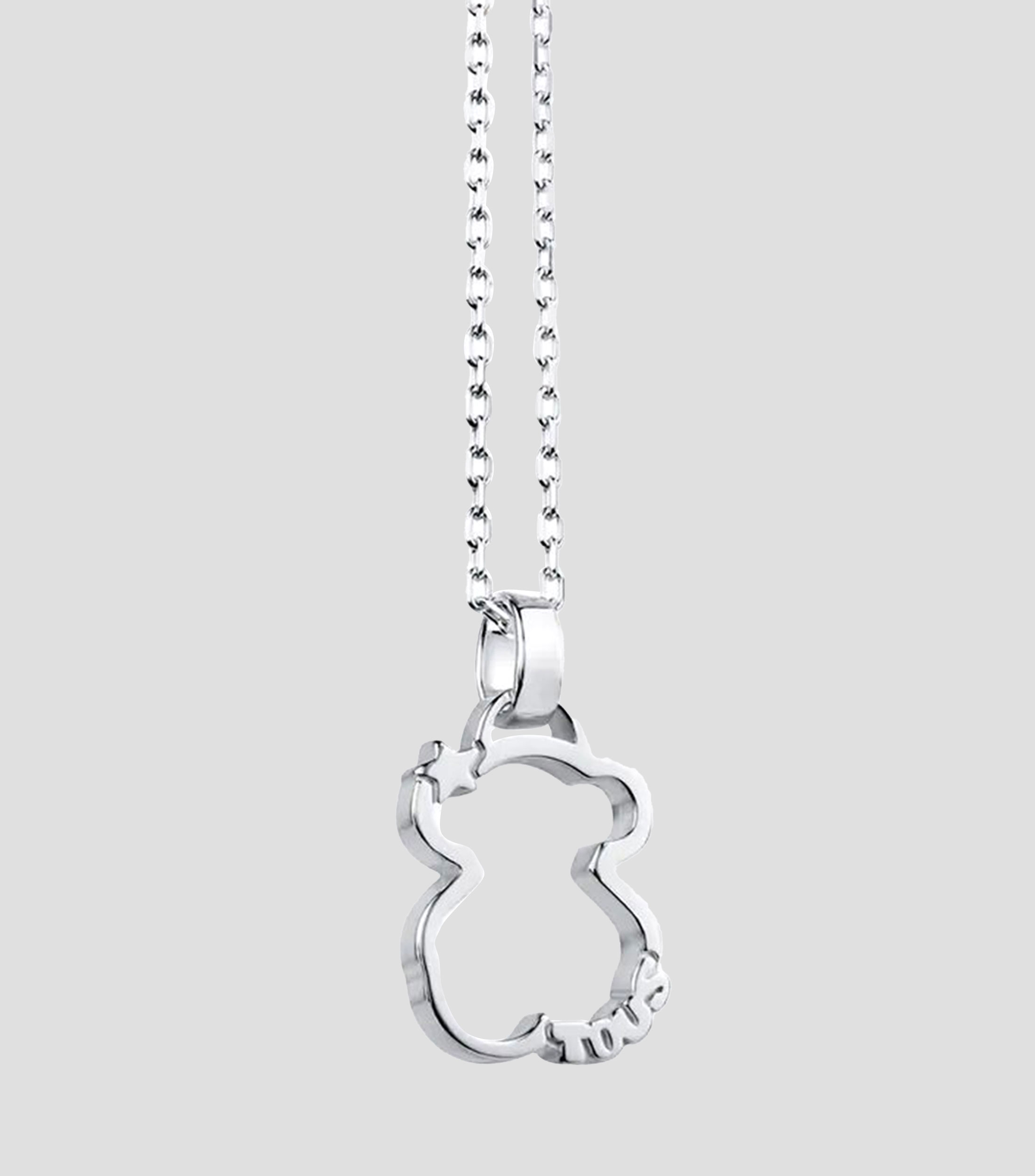 Collar en Plata .925 Silueta Mujer