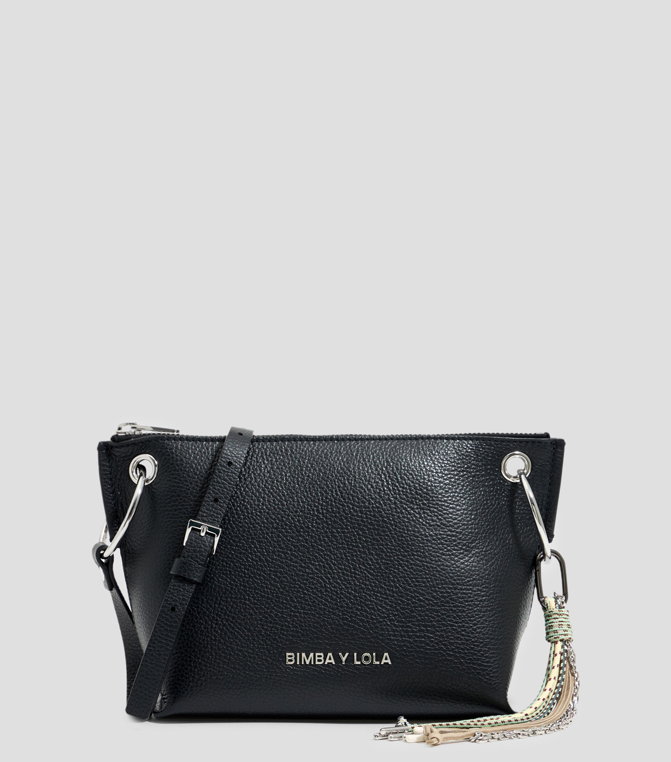 Piel Negro Modelos De Bolsos De Bimba Y Lola Bolso Bimba Y Lola