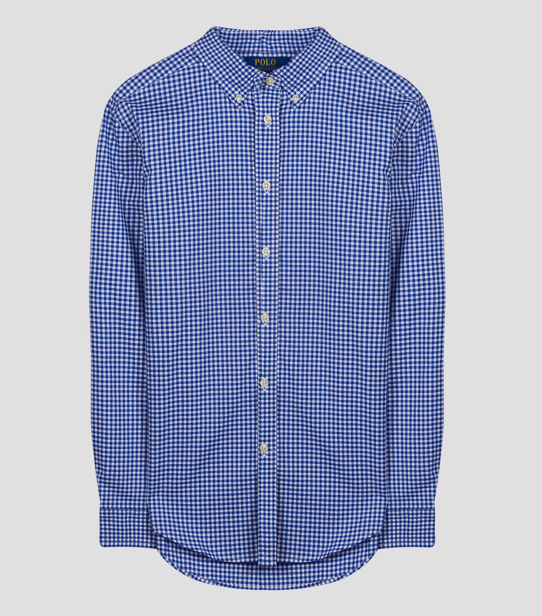 Camisa de manga larga con cuadros Niño
