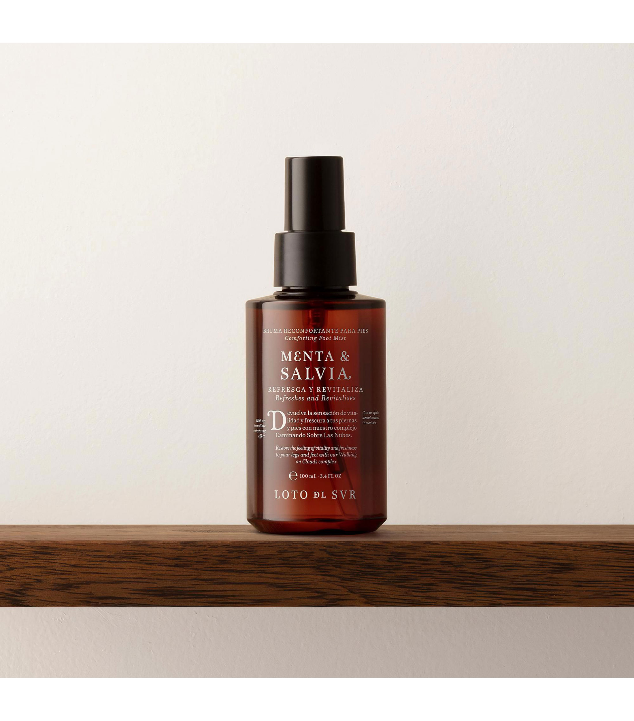 Bruma Reconfortante Para Pies Menta & Salvia, 100 ml