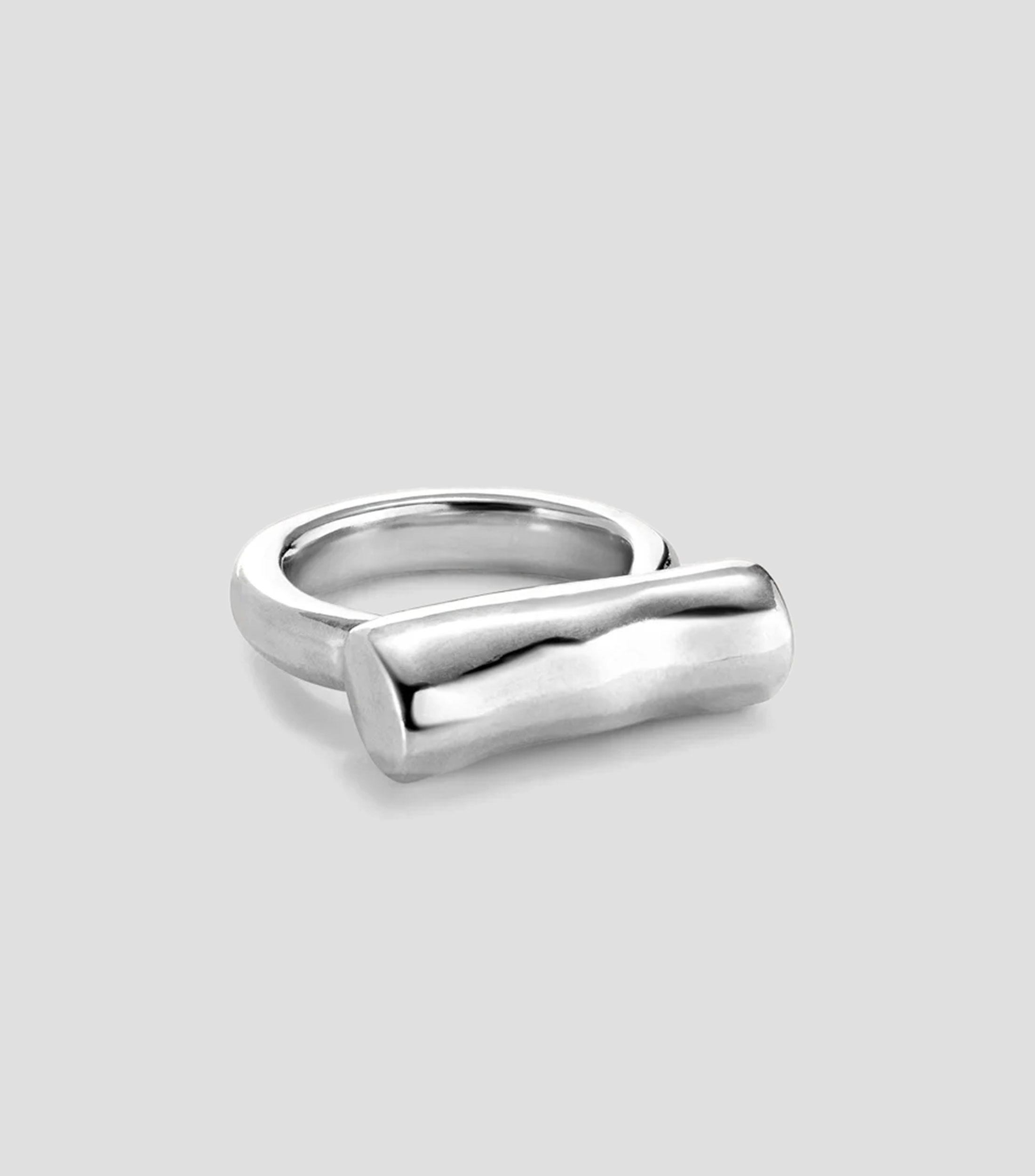Anillo Ser Natural con 1 Tubo Horizontal Mujer