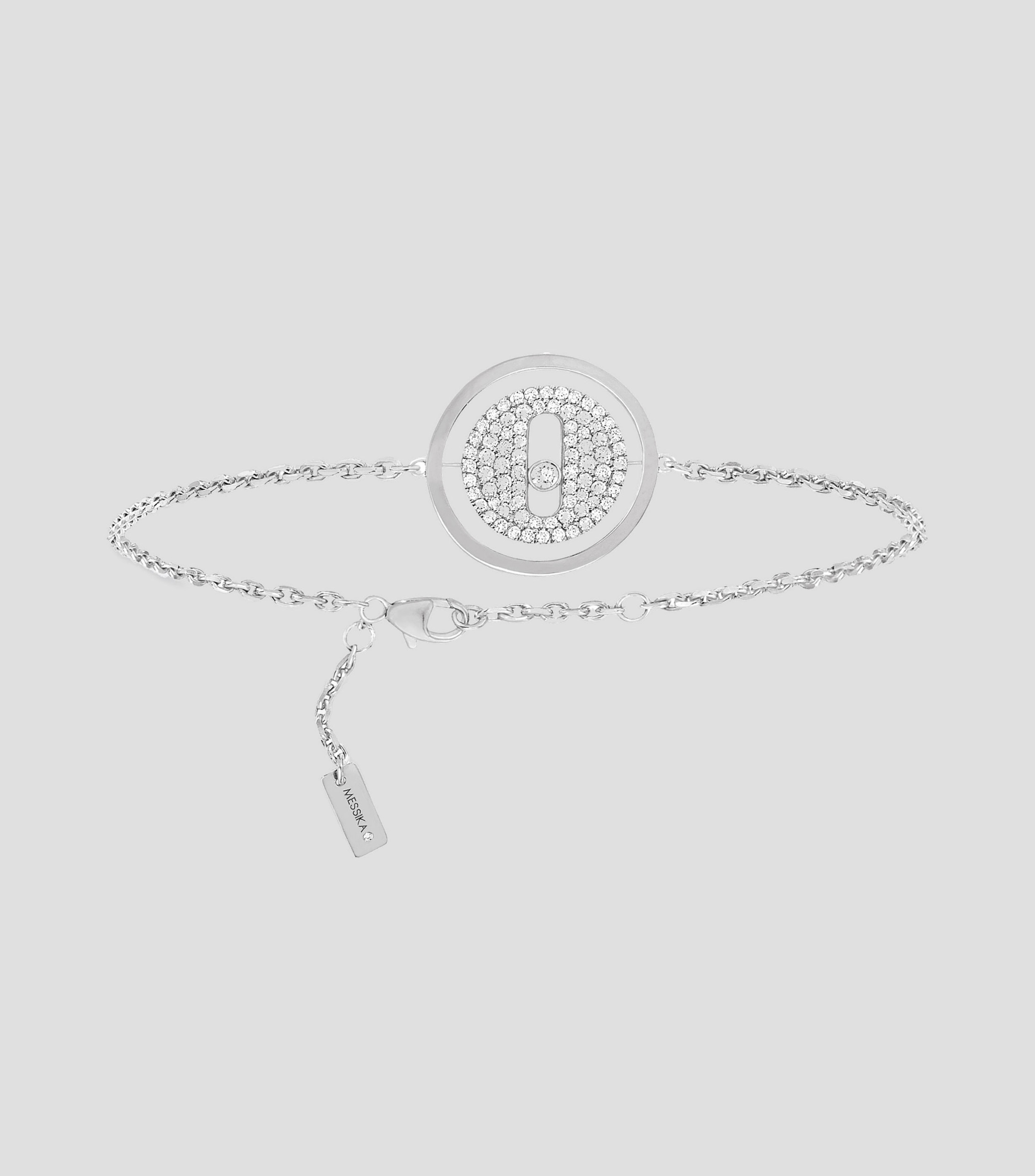 Pulsera en oro blanco 18 Kts Mujer