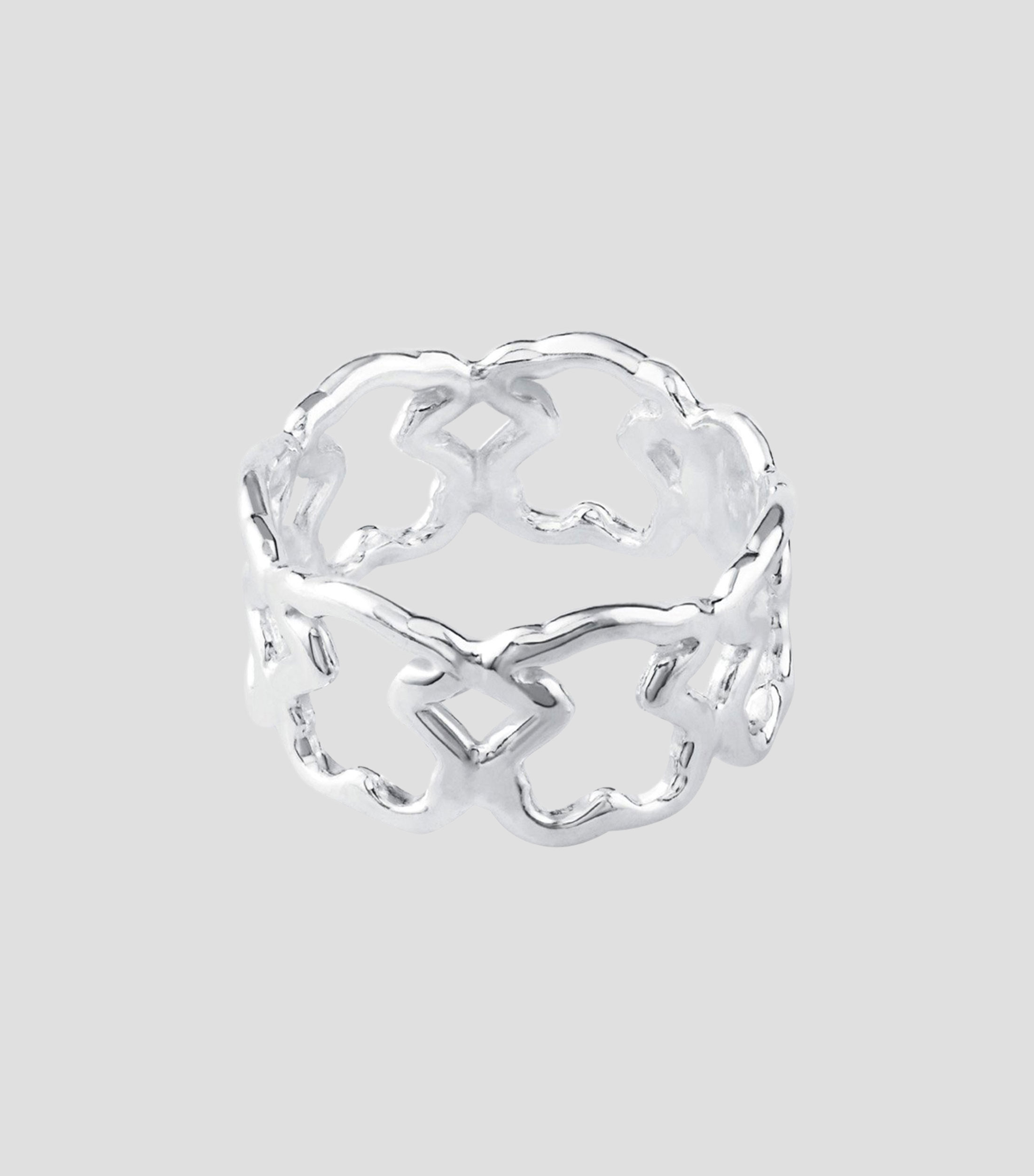 Anillo en plata New Carrusel Osos Mujer