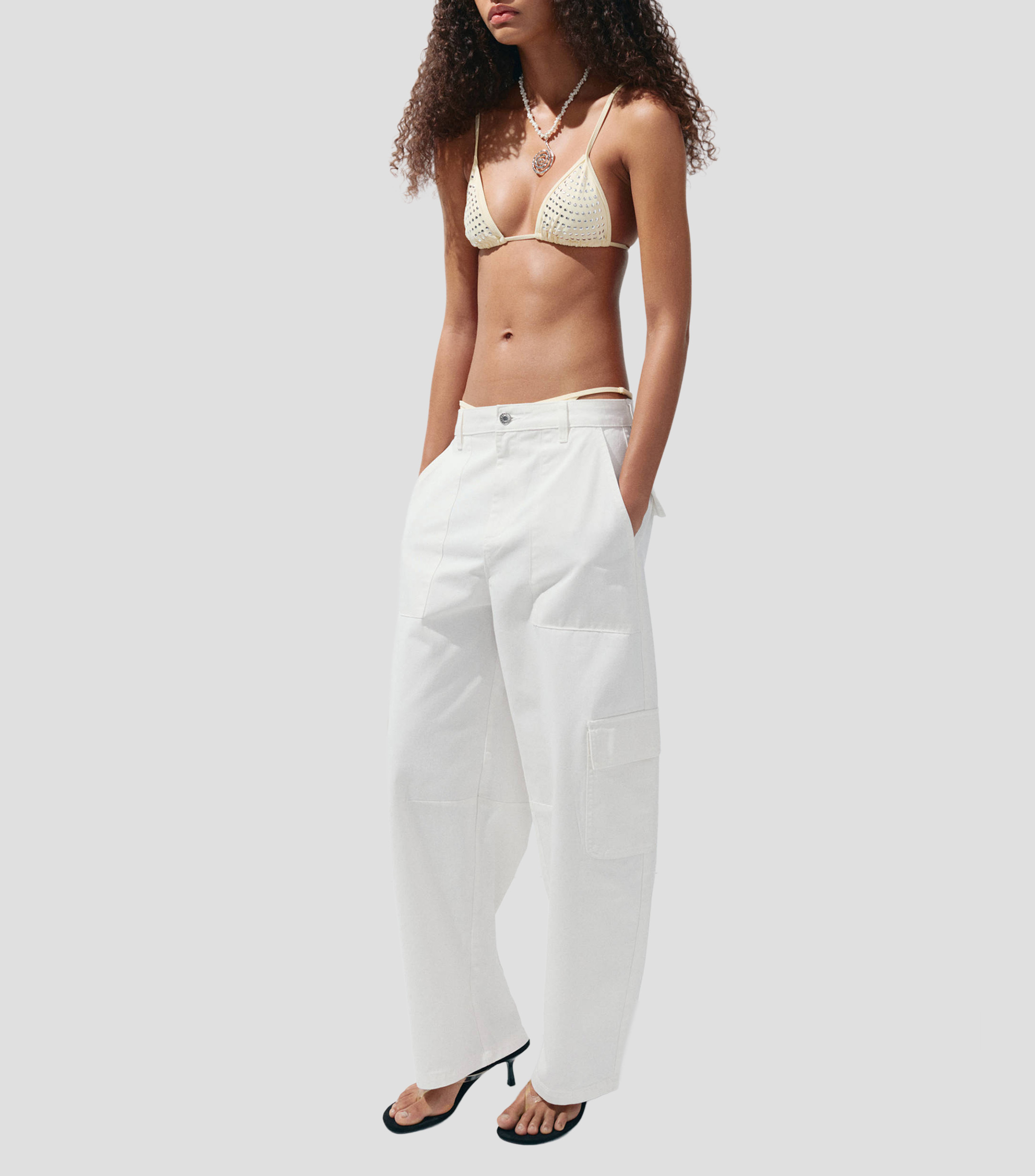 Jeans Cargo Mujer