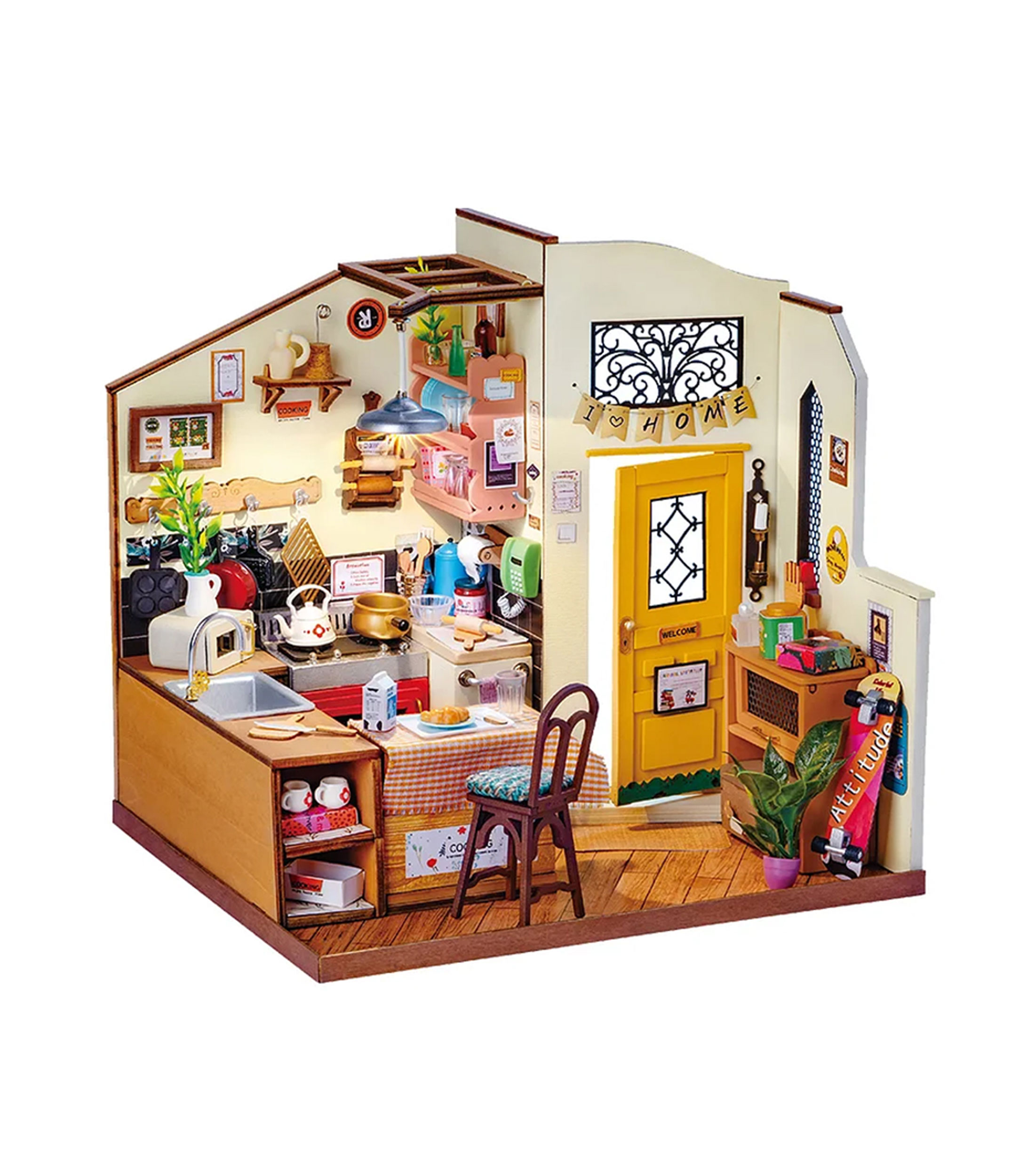 Armable 3D Cocina Acogedora