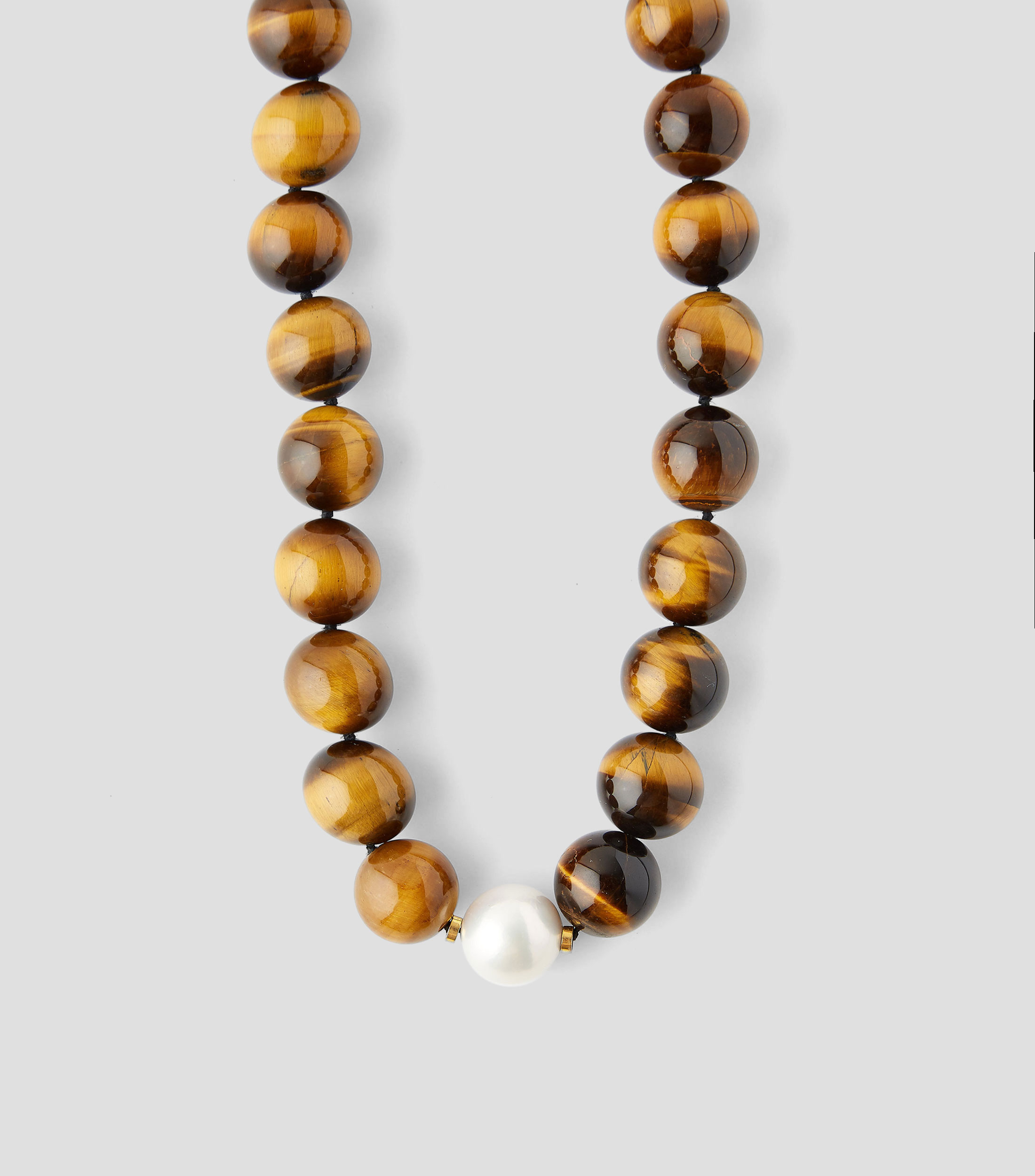 Collar Ojo de tigre Mujer