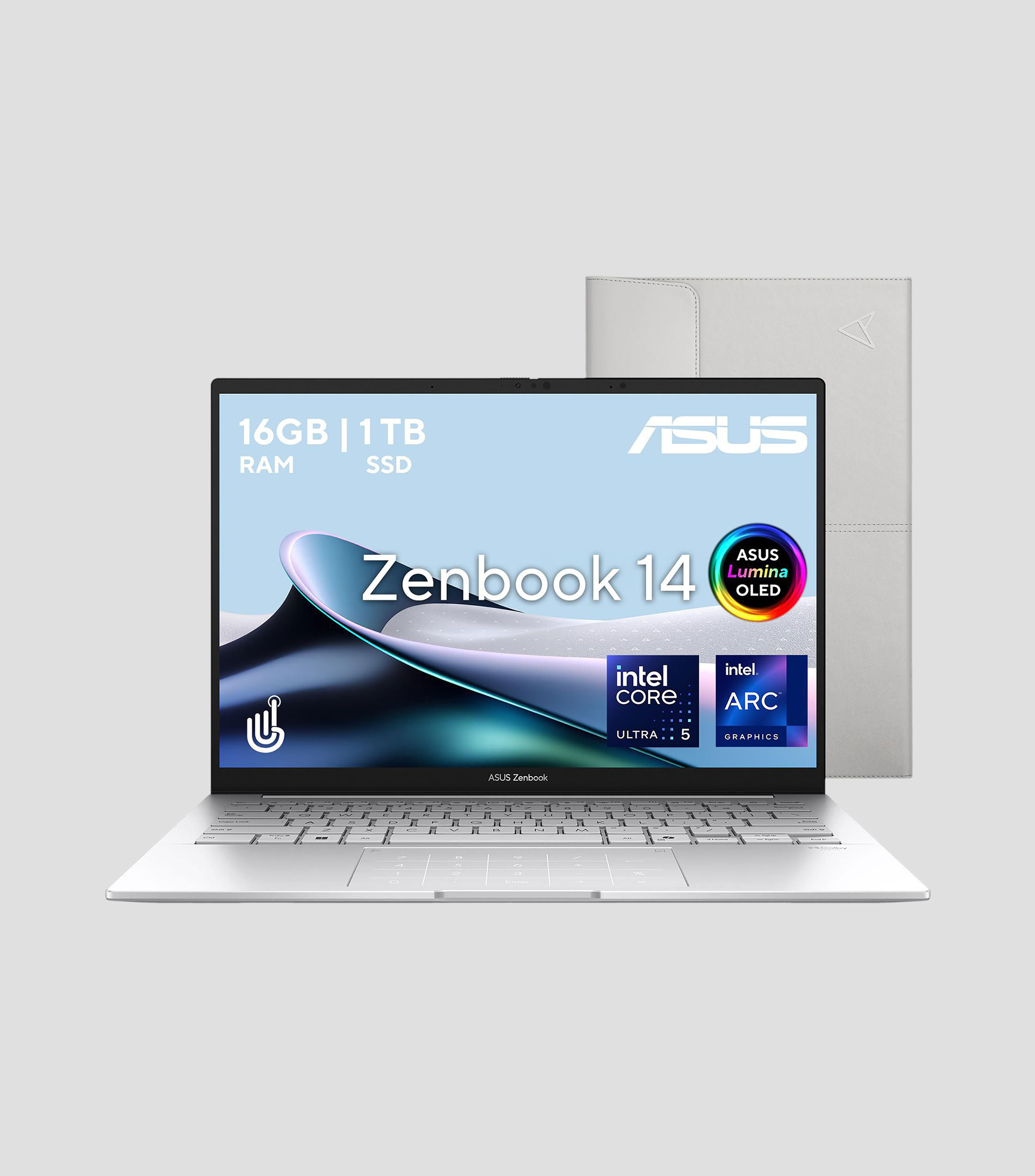 Laptop, Zenbook 14", Intel Core Ultra 5, RAM 16 GB, SSD 1 TB