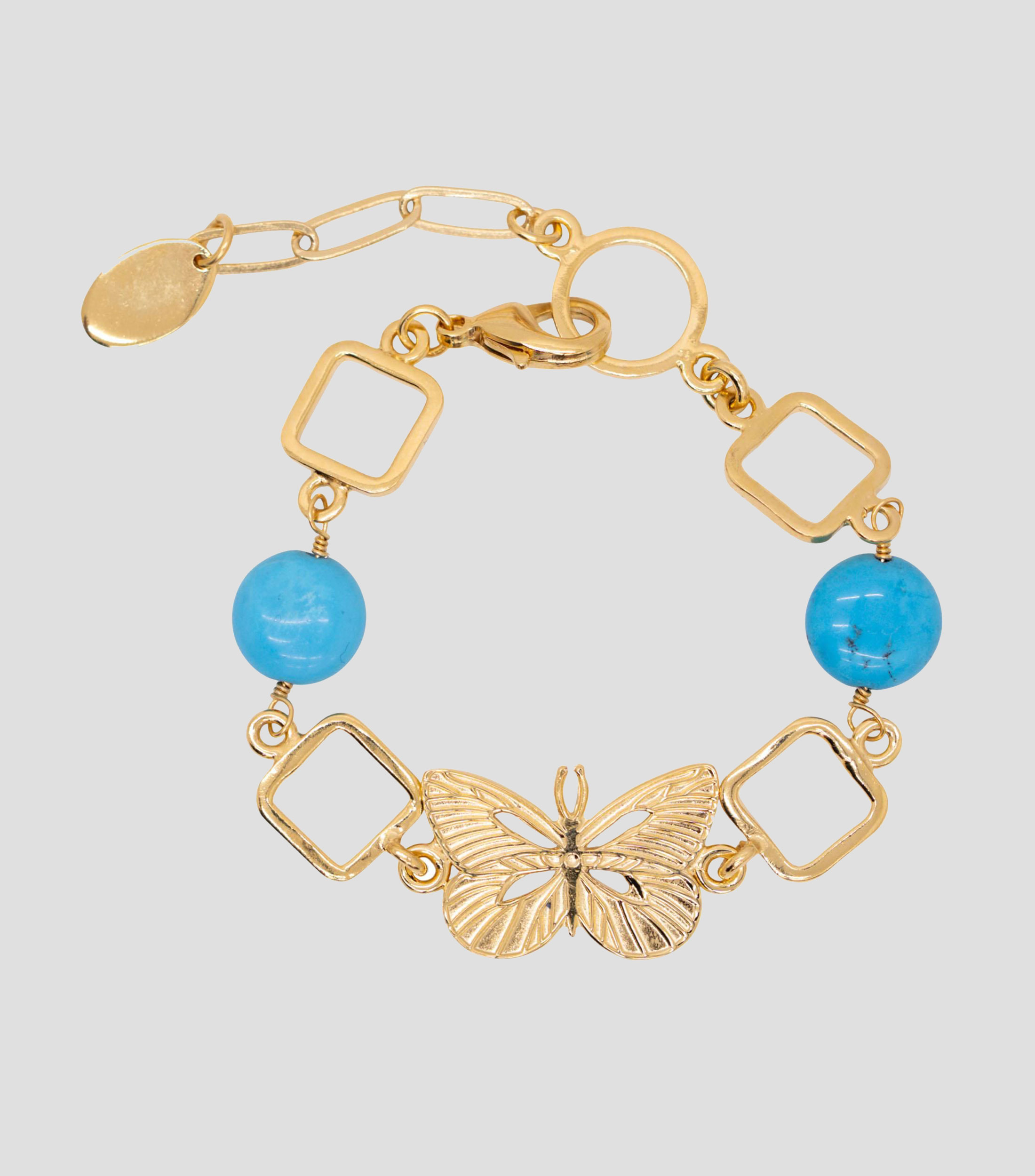 Brazalete con piedras Mujer