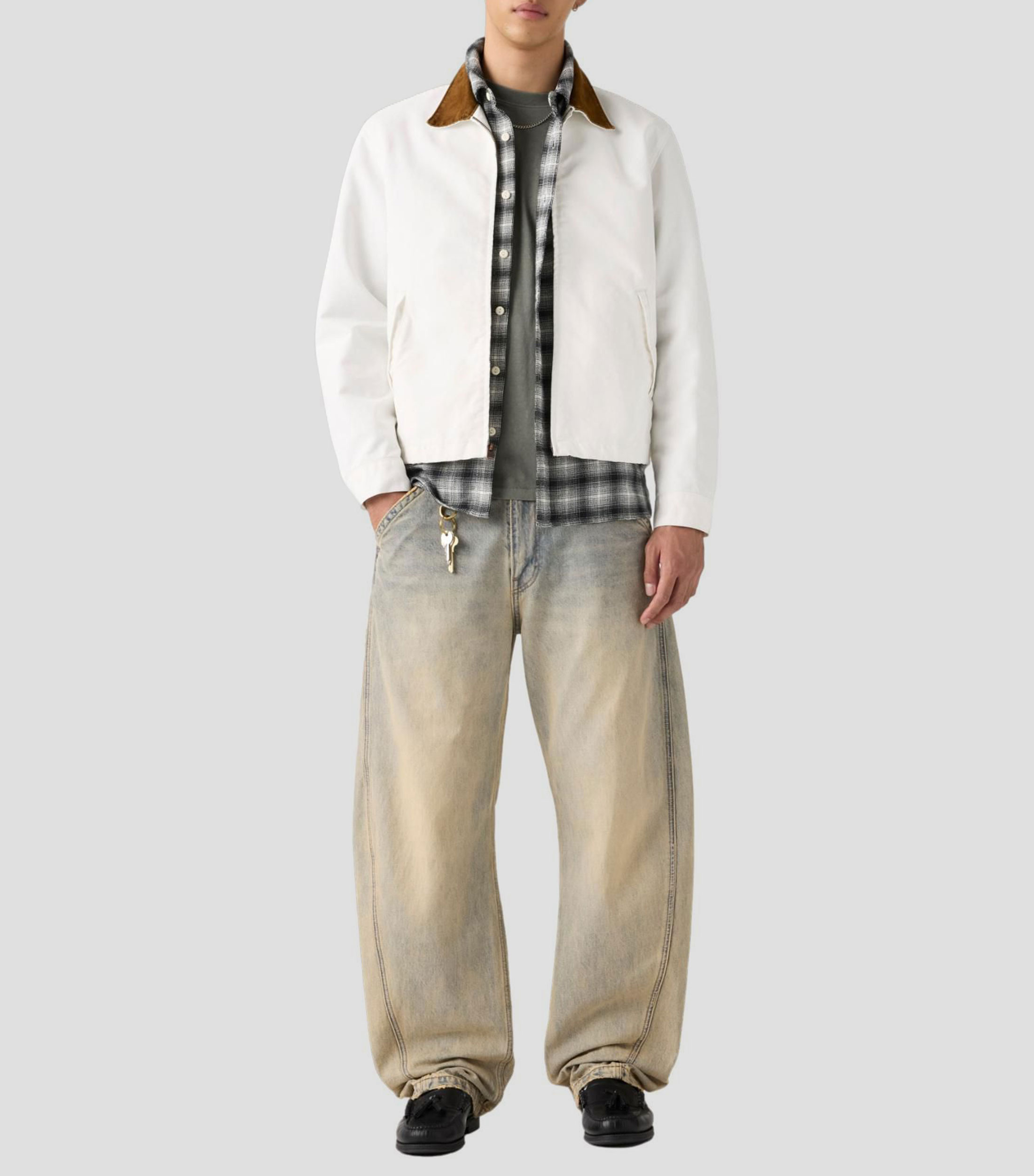 Jeans amplio Hombre