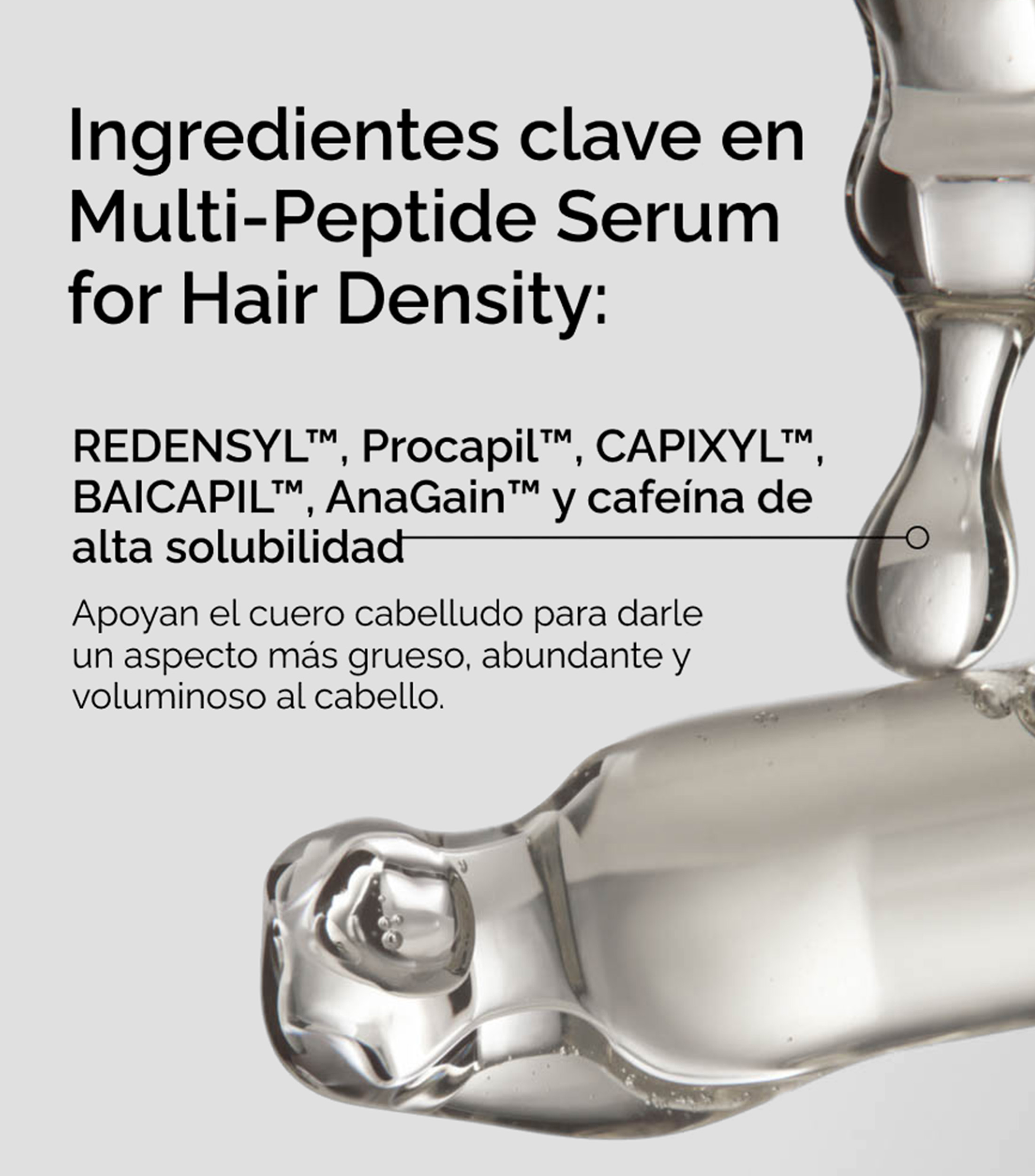 Sérum Ligero para Cabello Multi-Peptide, 60 ml