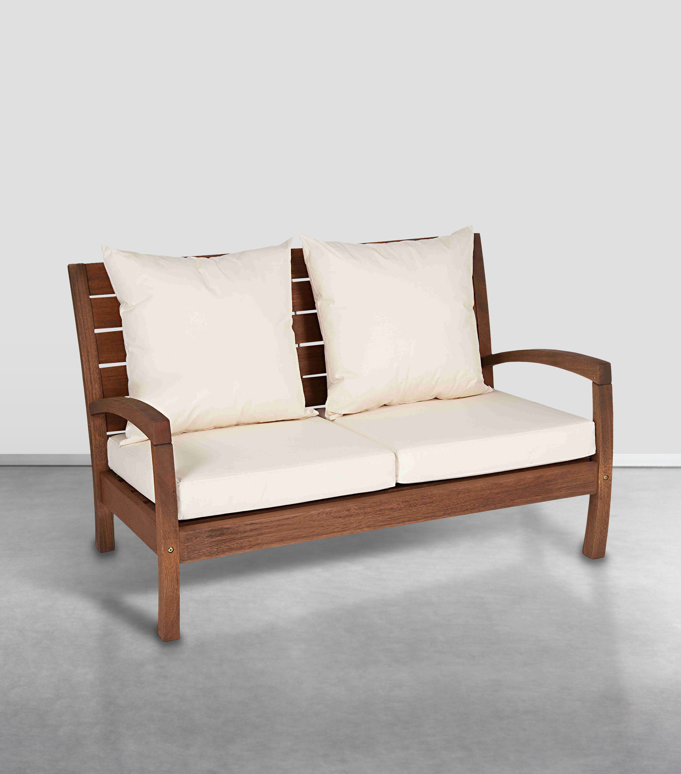 Love Seat para Exterior Vilarica en madera