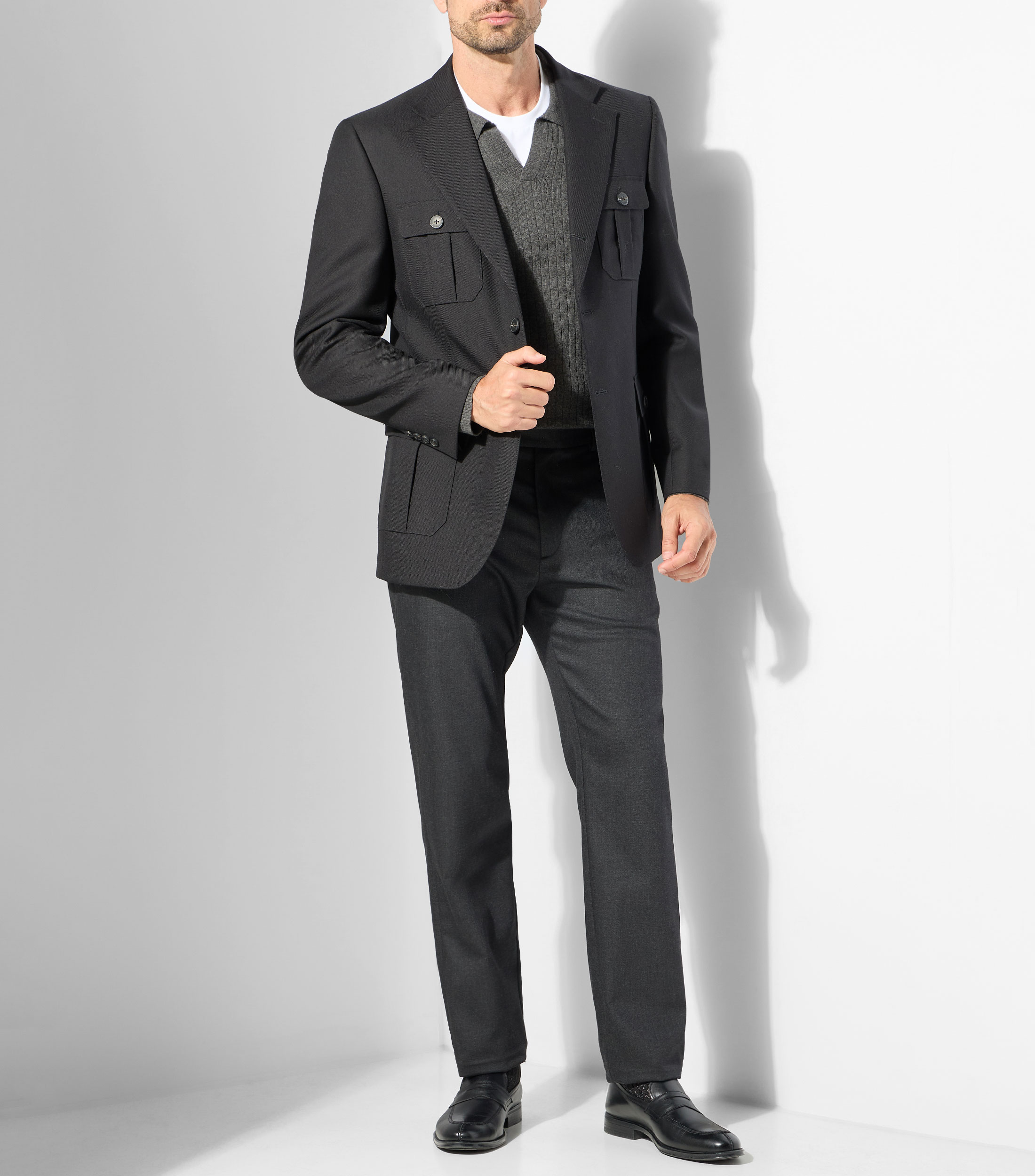 Saco liso Hombre