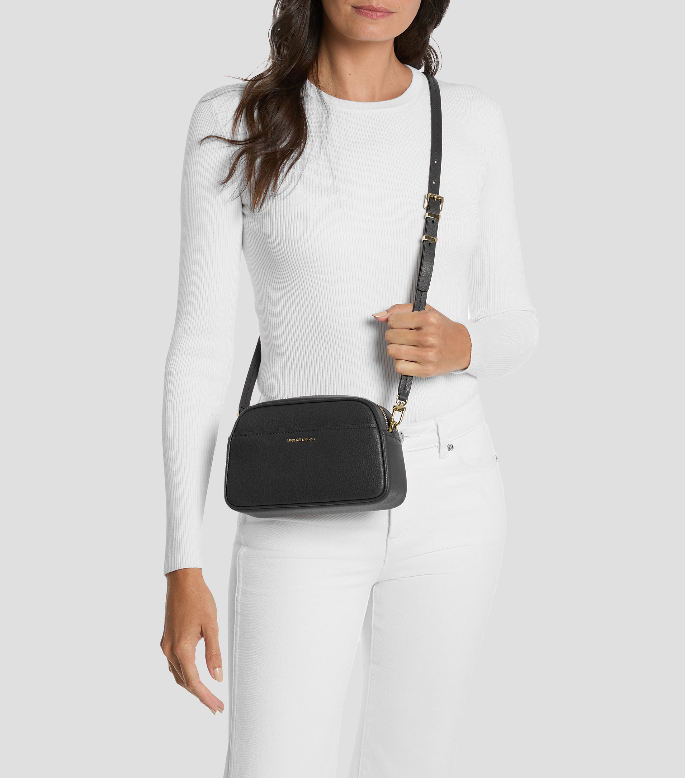 Bolsa crossbody en piel Mujer