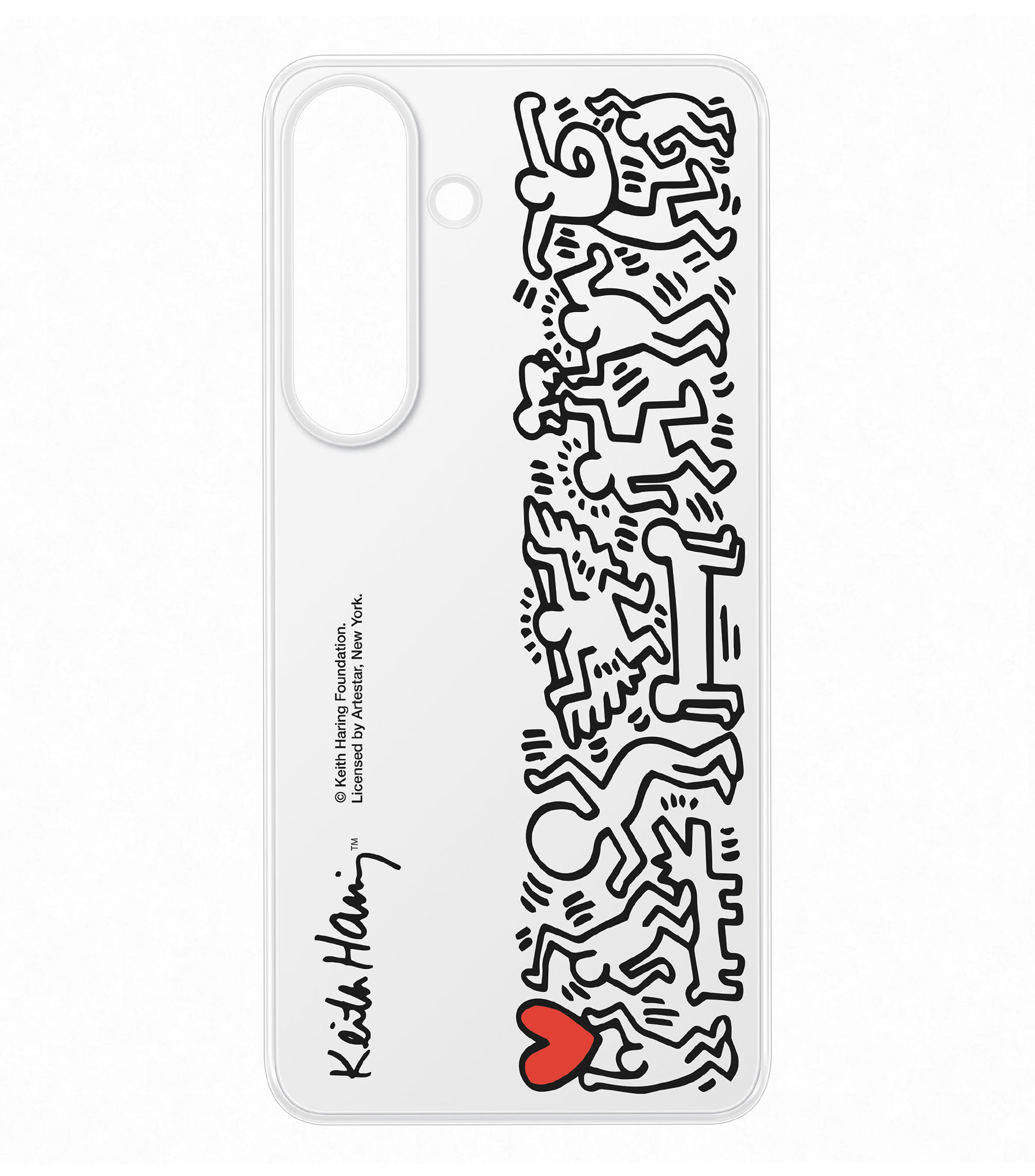 Funda para celular Galaxy S25 Flipsuit Case Blanca
