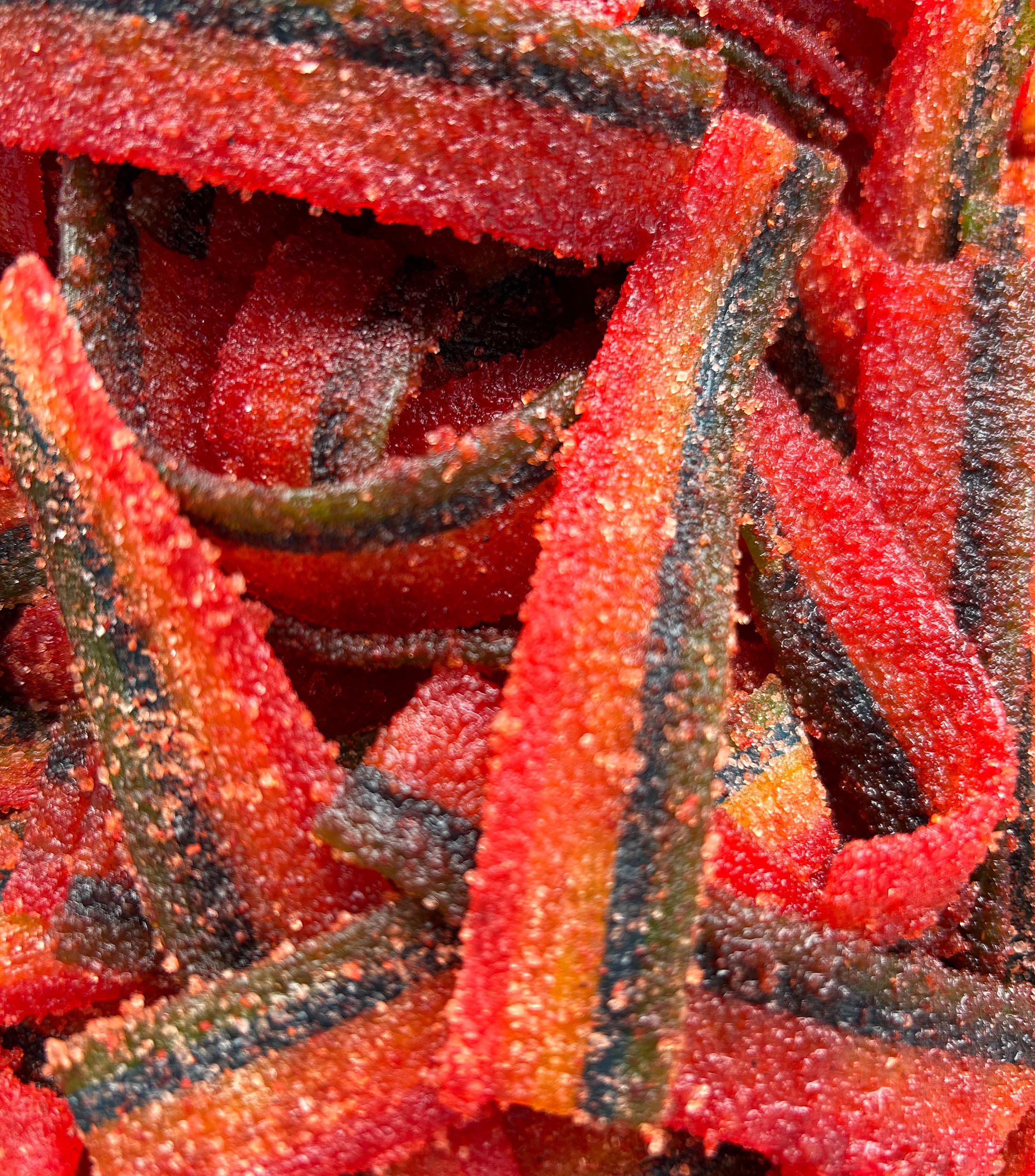 Dulces Rainbow Belts, 250 g