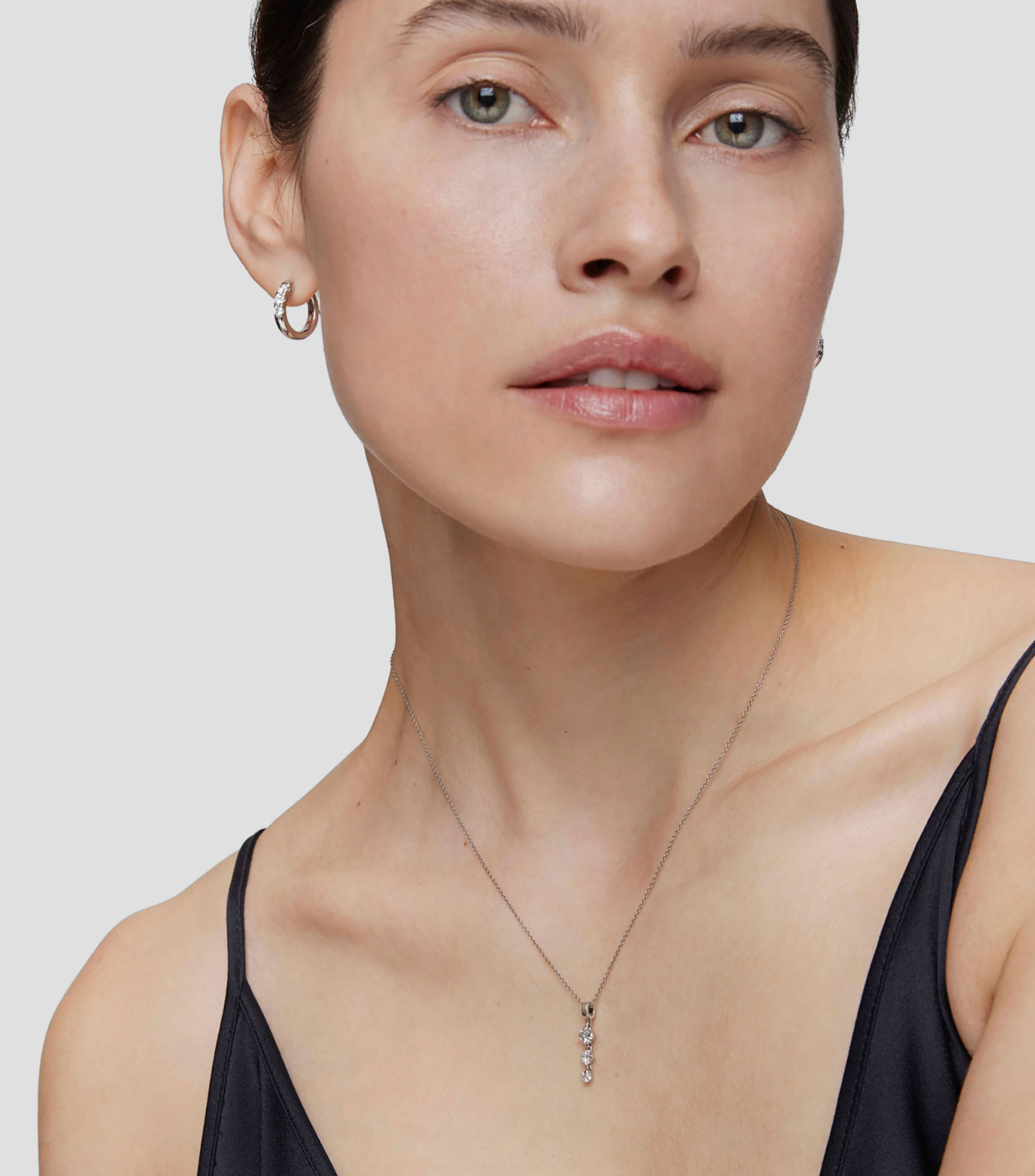 Gargantilla con diamantes Mujer
