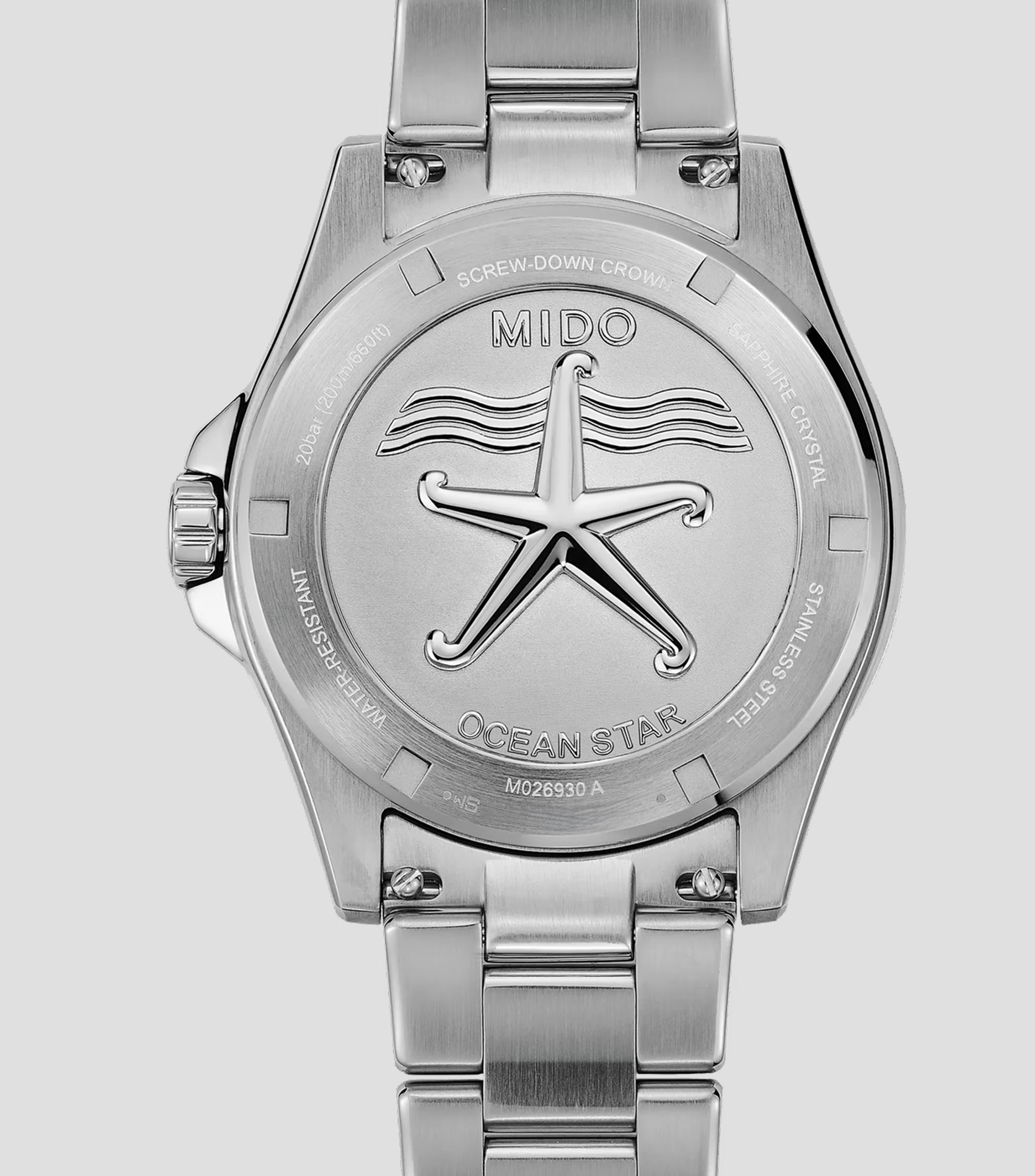 Reloj para Hombre Ocean Star 200 Casual Plateado