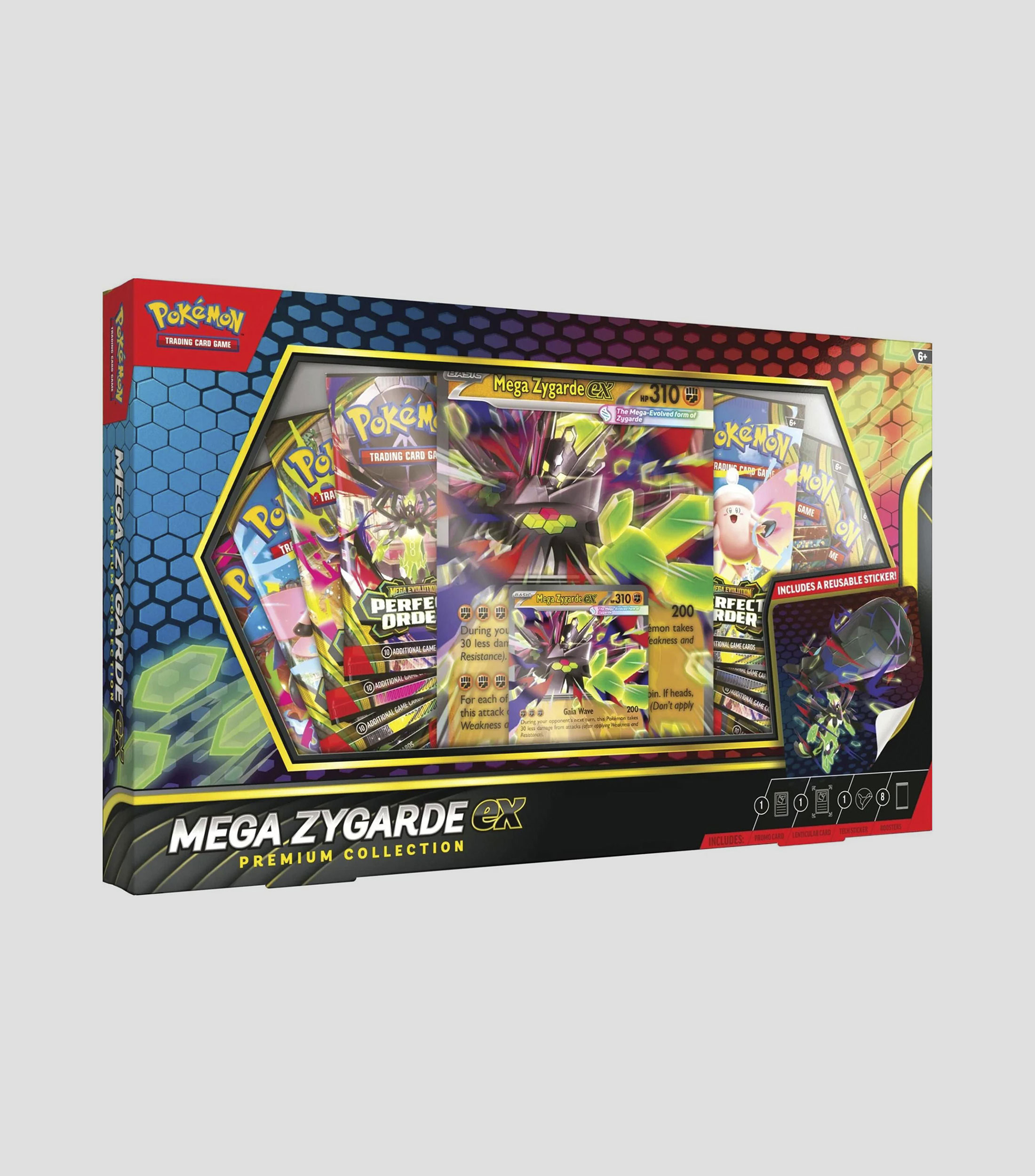 Juego de Cartas Mega Zygarde ex Premium Collection