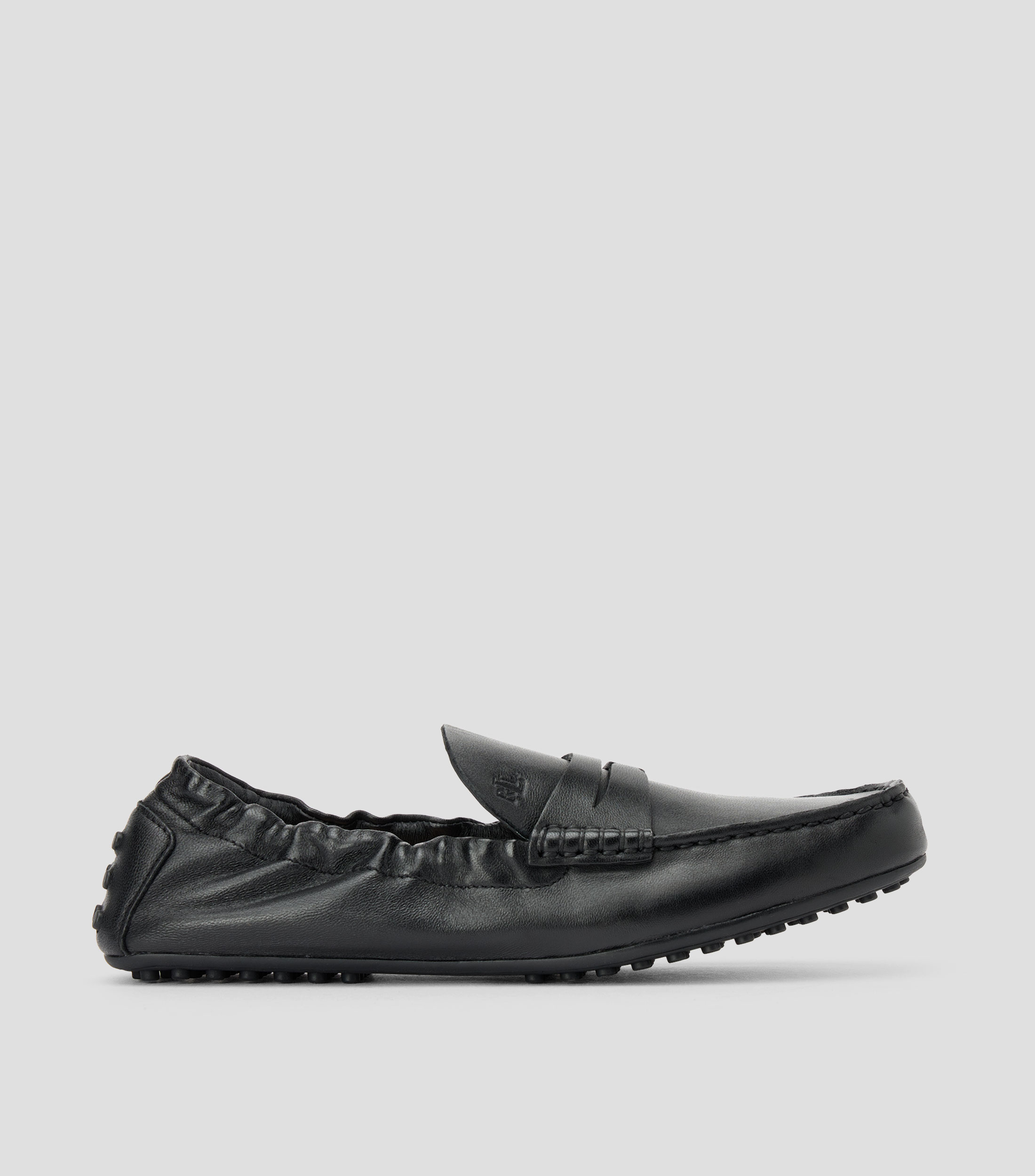 Mocasines Wynnie en piel vacuna con cinta Mujer