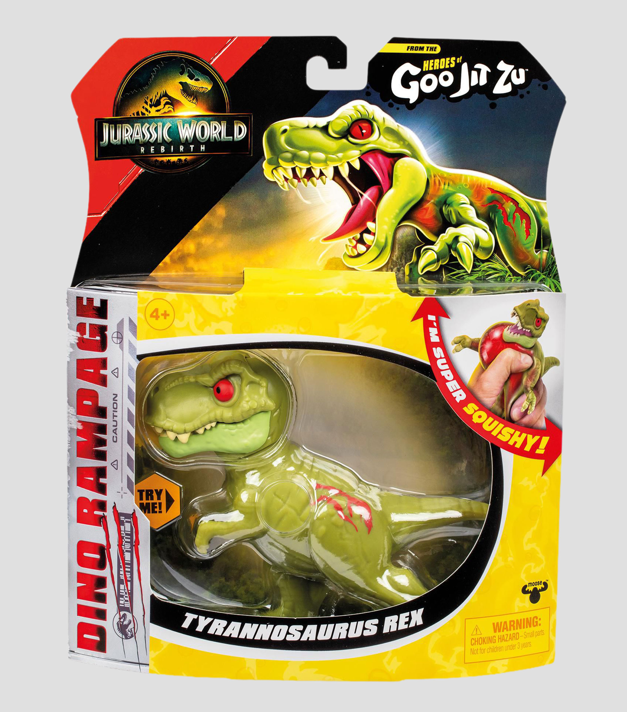 Figura de Acción Goo Jit Zu Tyrannosaurus Rex