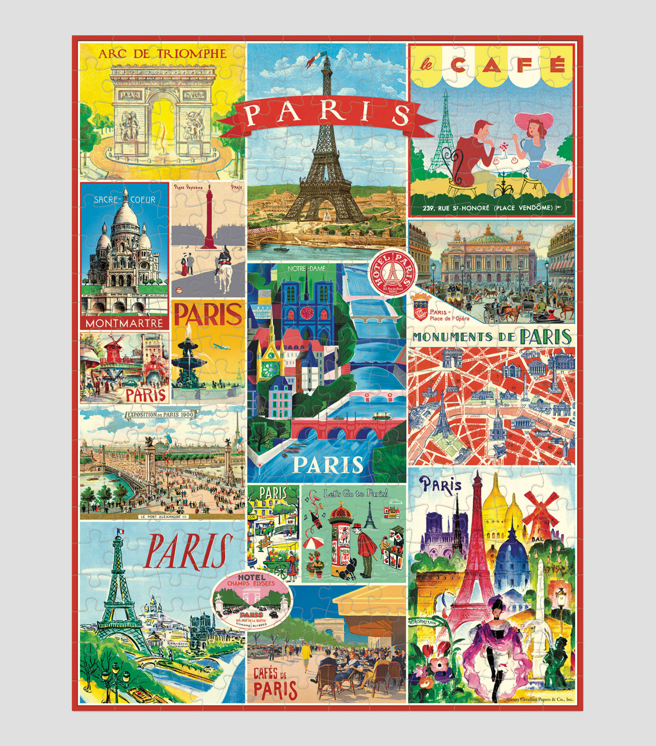 Rompecabezas Mini París 240 Piezas