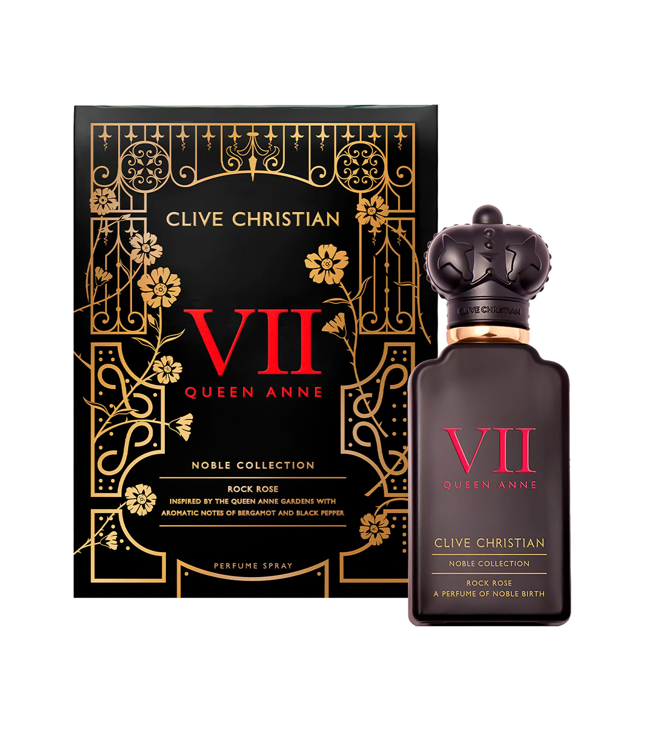 Perfume VII Queen Anne Rock Rose The Noble Collection, Perfume Spray 50 ml Unisex