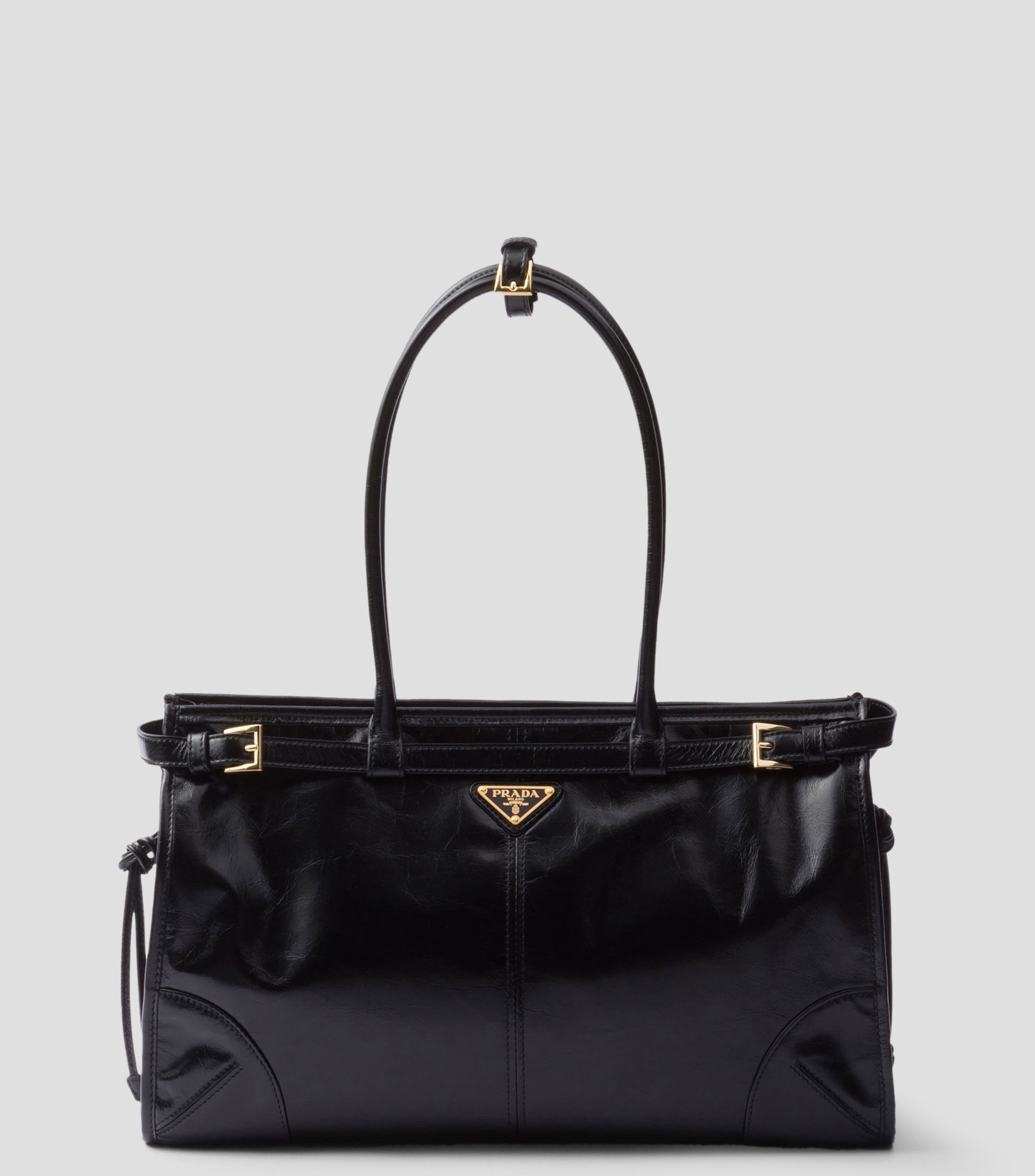 Bolsa Tote Negra en Piel Bonnie, Mujer