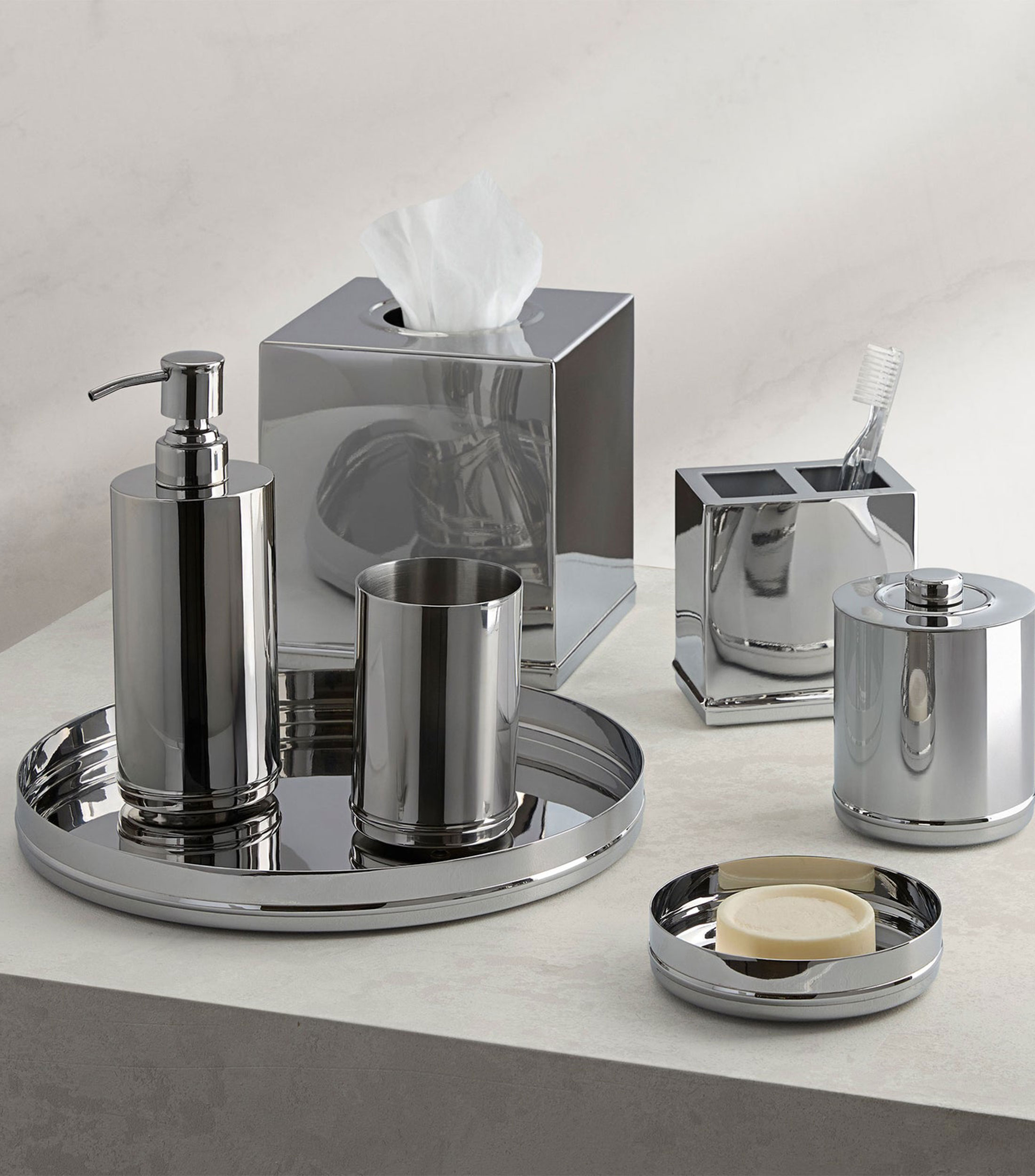 Dispensador de jabón Mulberry en metal