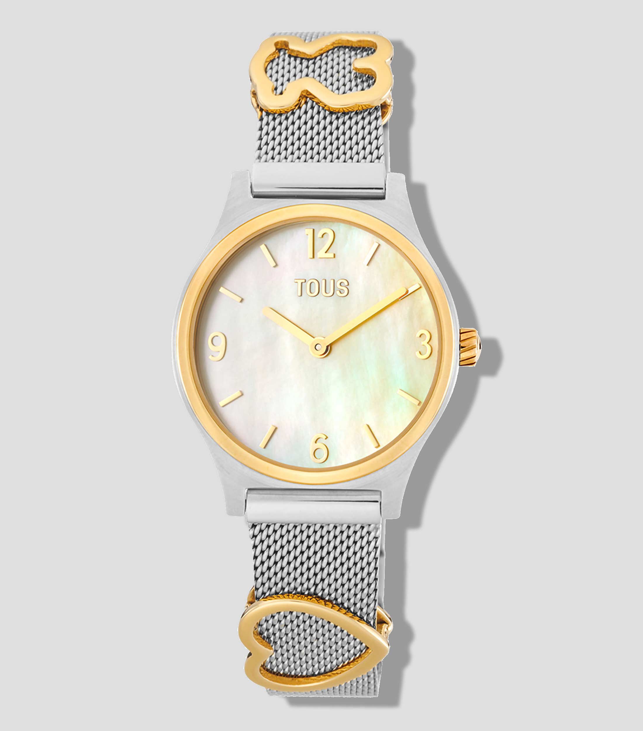 Reloj para Mujer EPIC ICON Casual, Plateado, Dorado