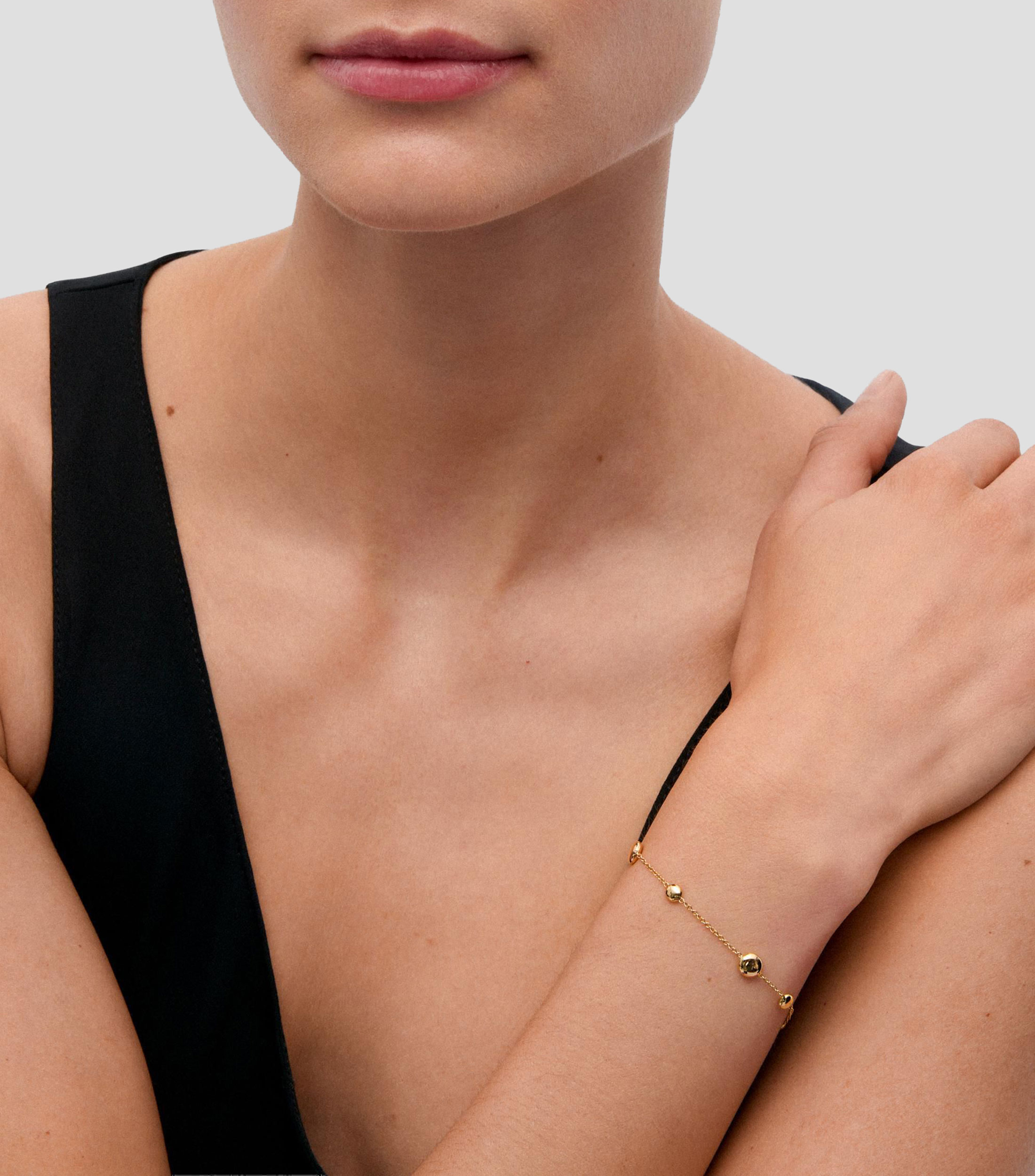 Pulsera en Oro amarillo de 18 kilates Mujer