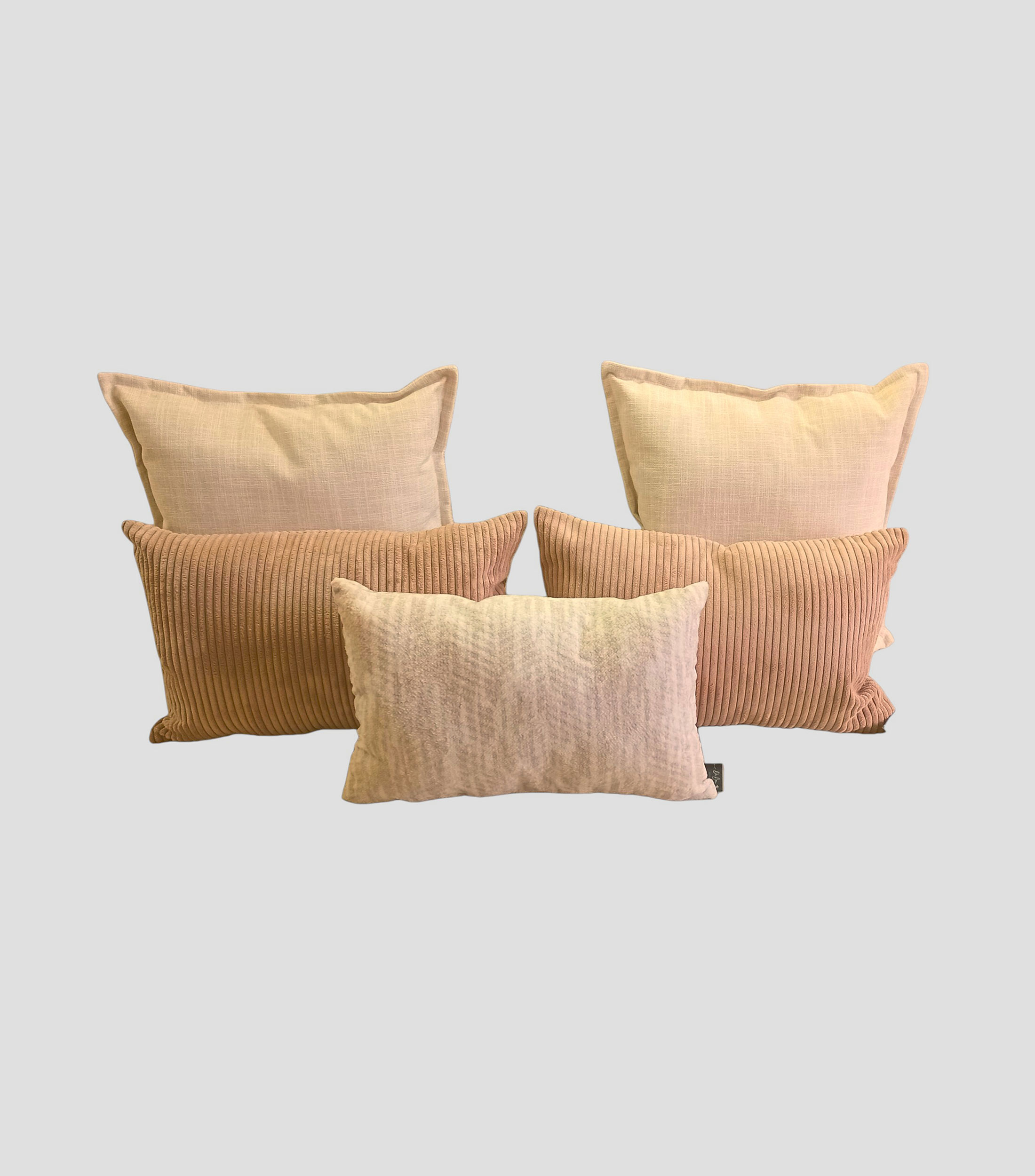 Set 5 Cojines Decorativos Vixy Sand