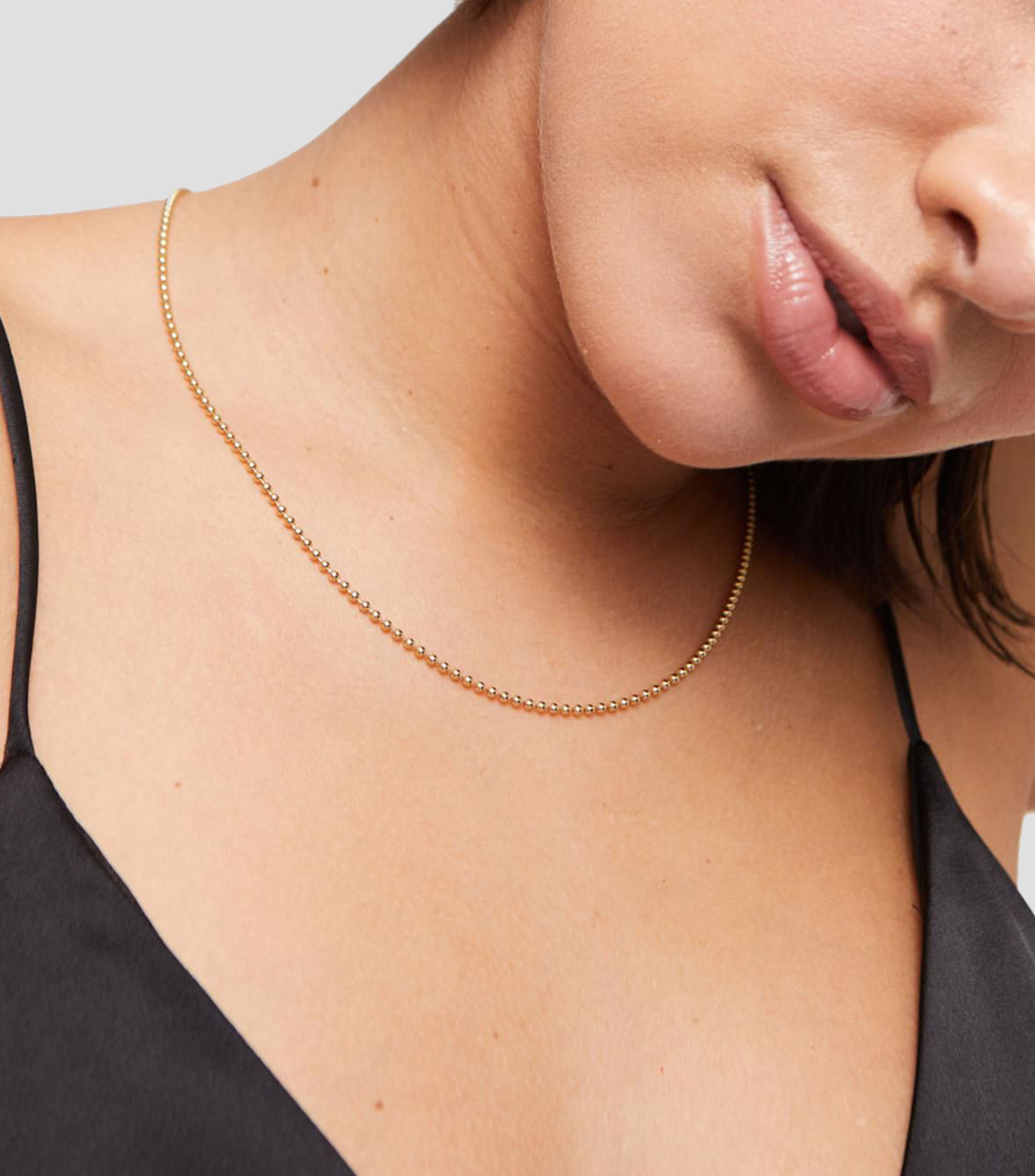 Cadena con bolitas Unisex