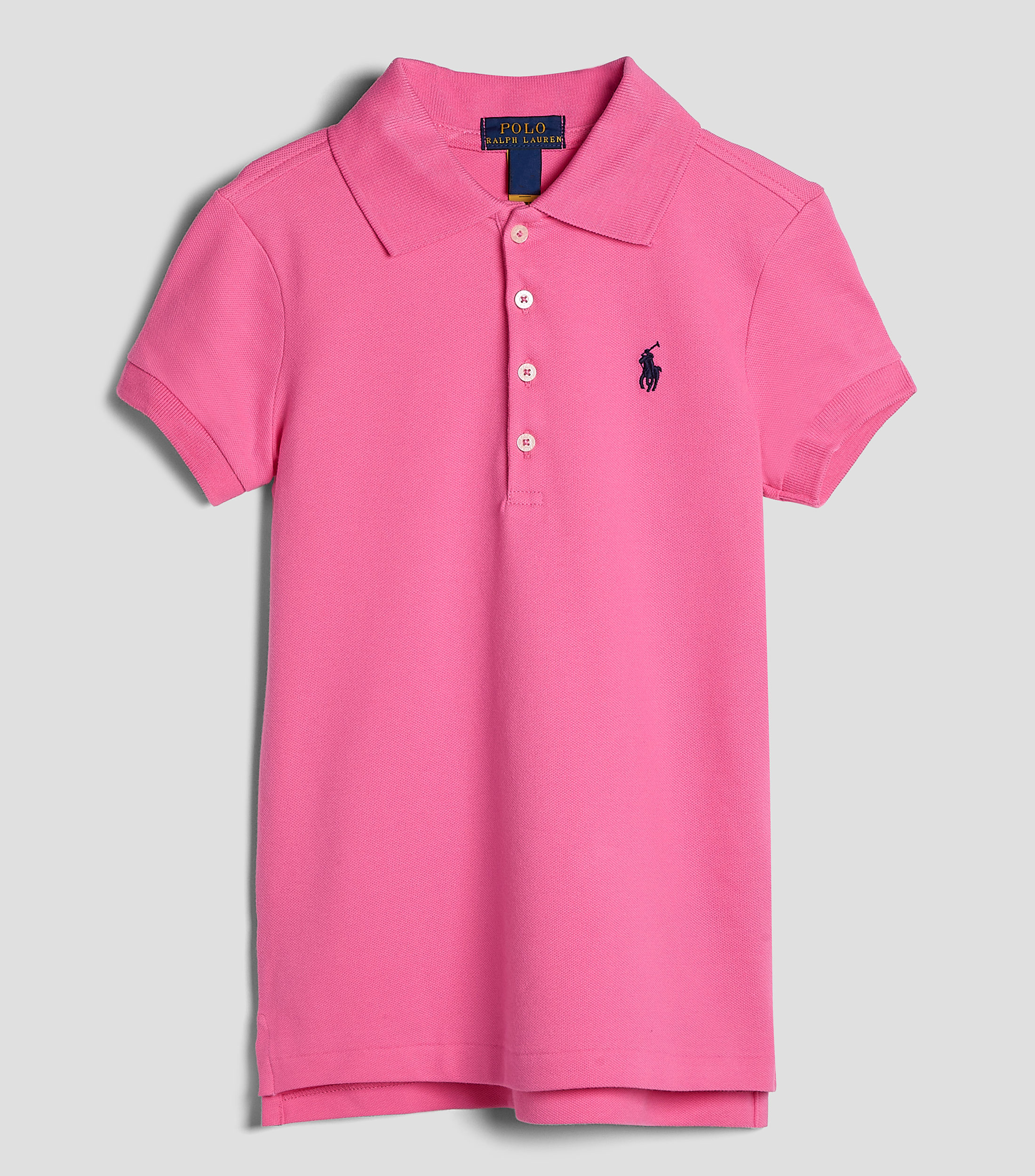 Ralph Lauren Playera Tipo Polo Rosa Mujer Polo Ralph Lauren