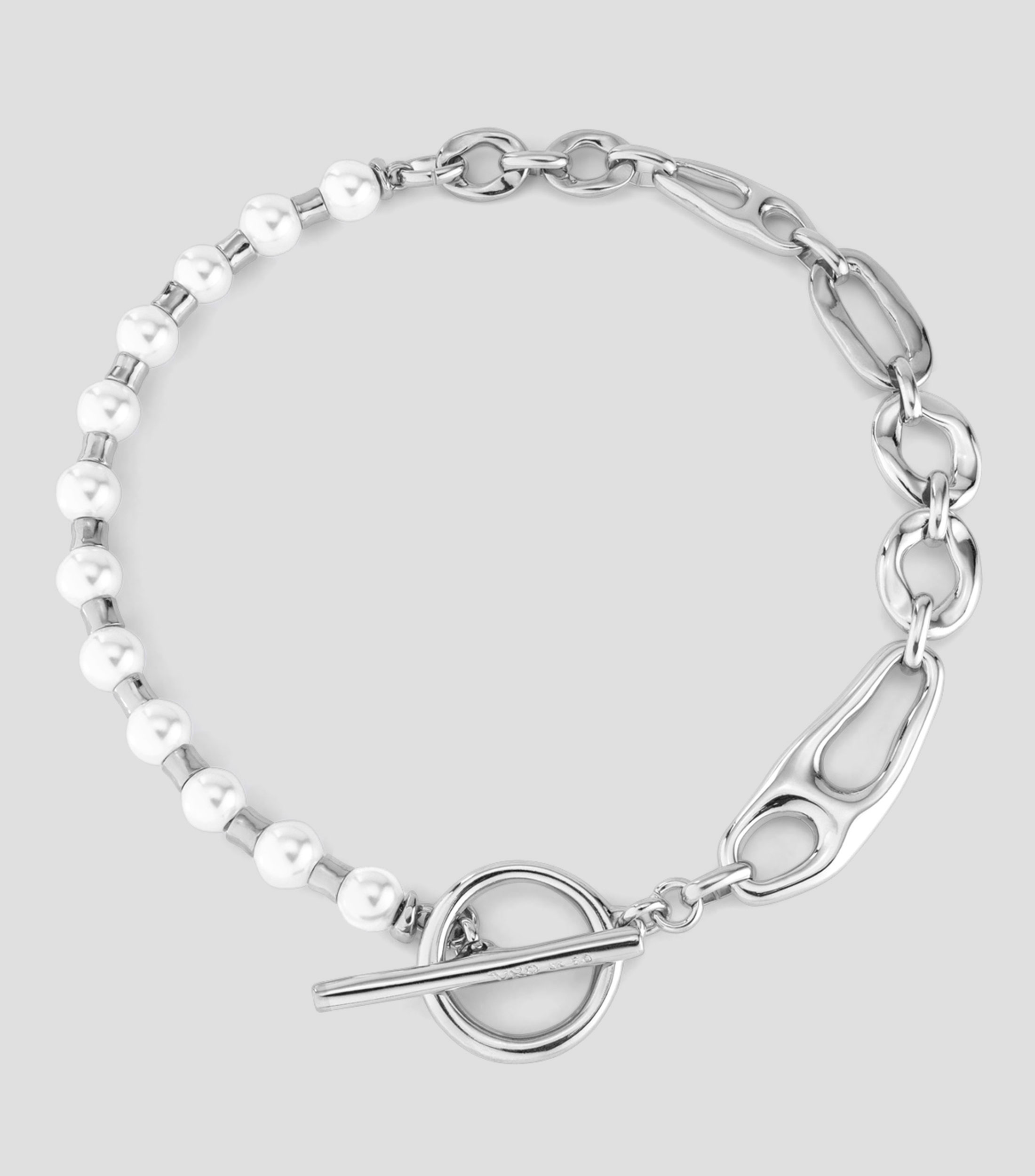 Collar Joyful eslabonado con perlas Mujer