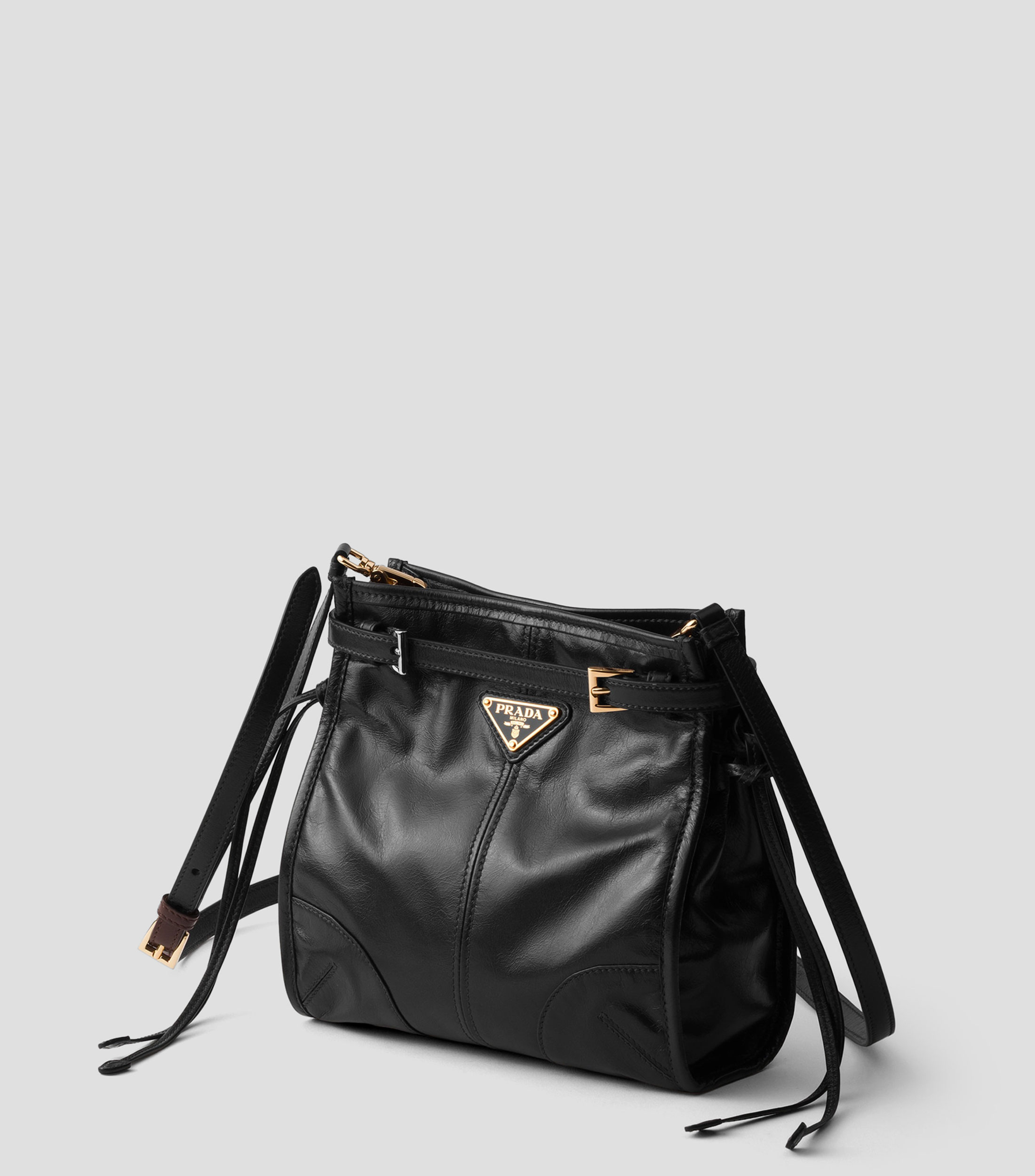 Bolsa Bandolera Mini de piel Prada Bonnie Mujer