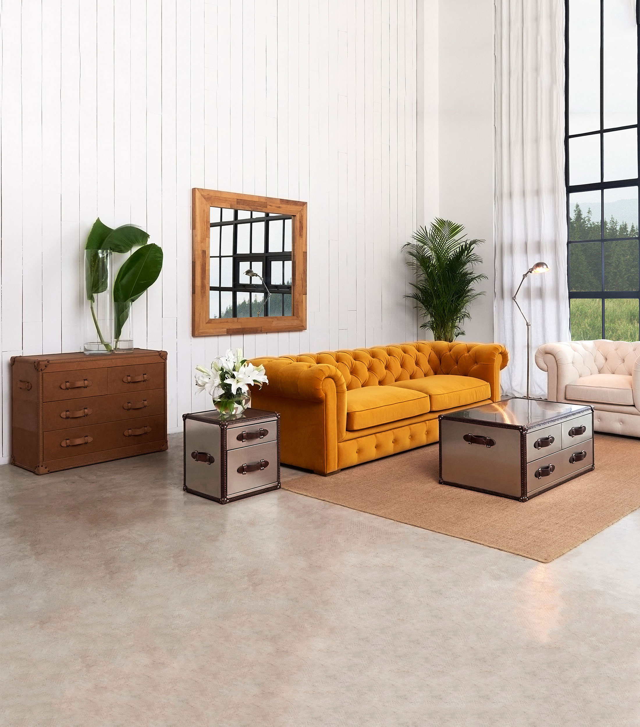 Mesa de centro Sherbone Camel