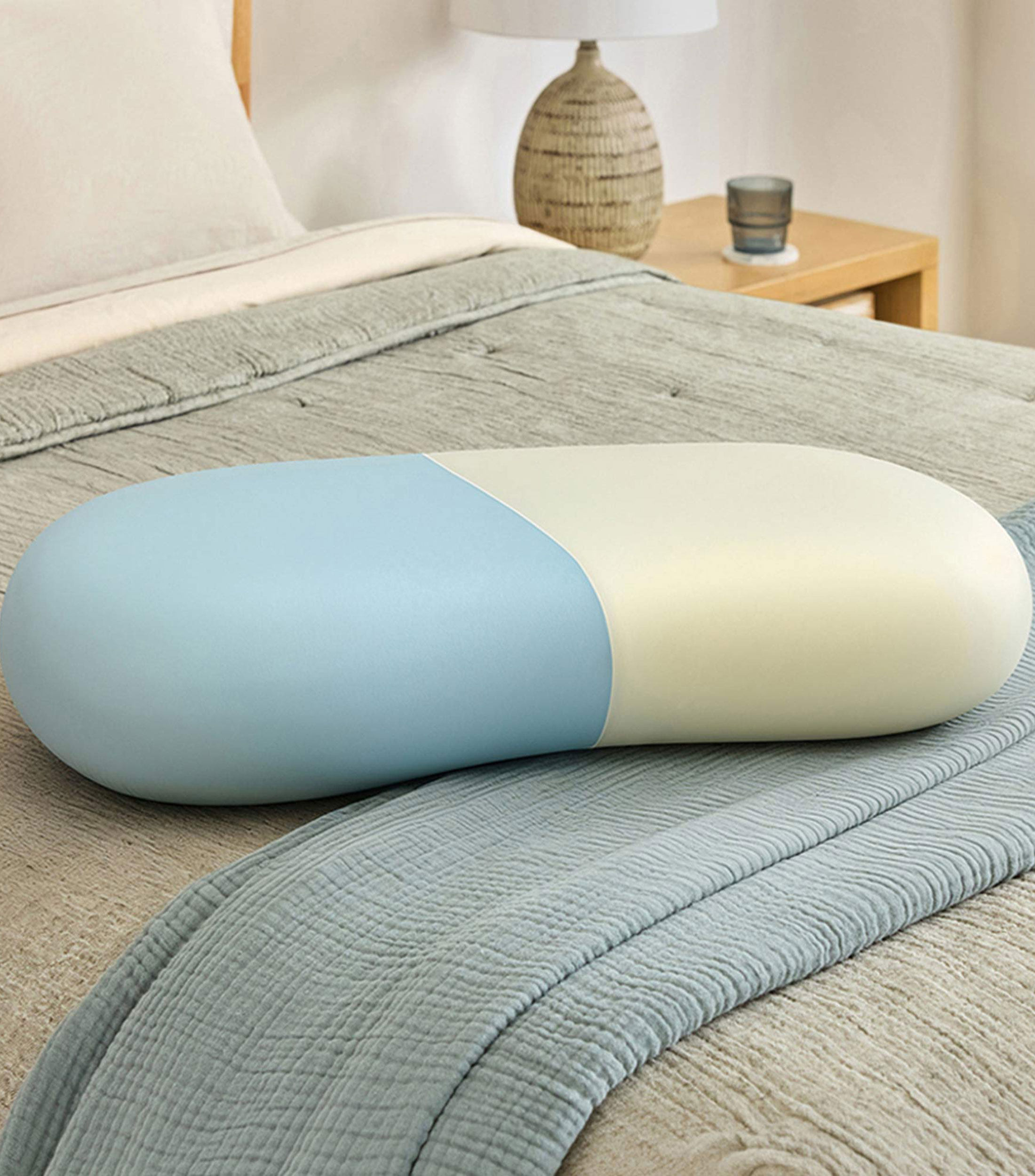 Almohada posturepedic estándar Confort medio Eclipse multicolor