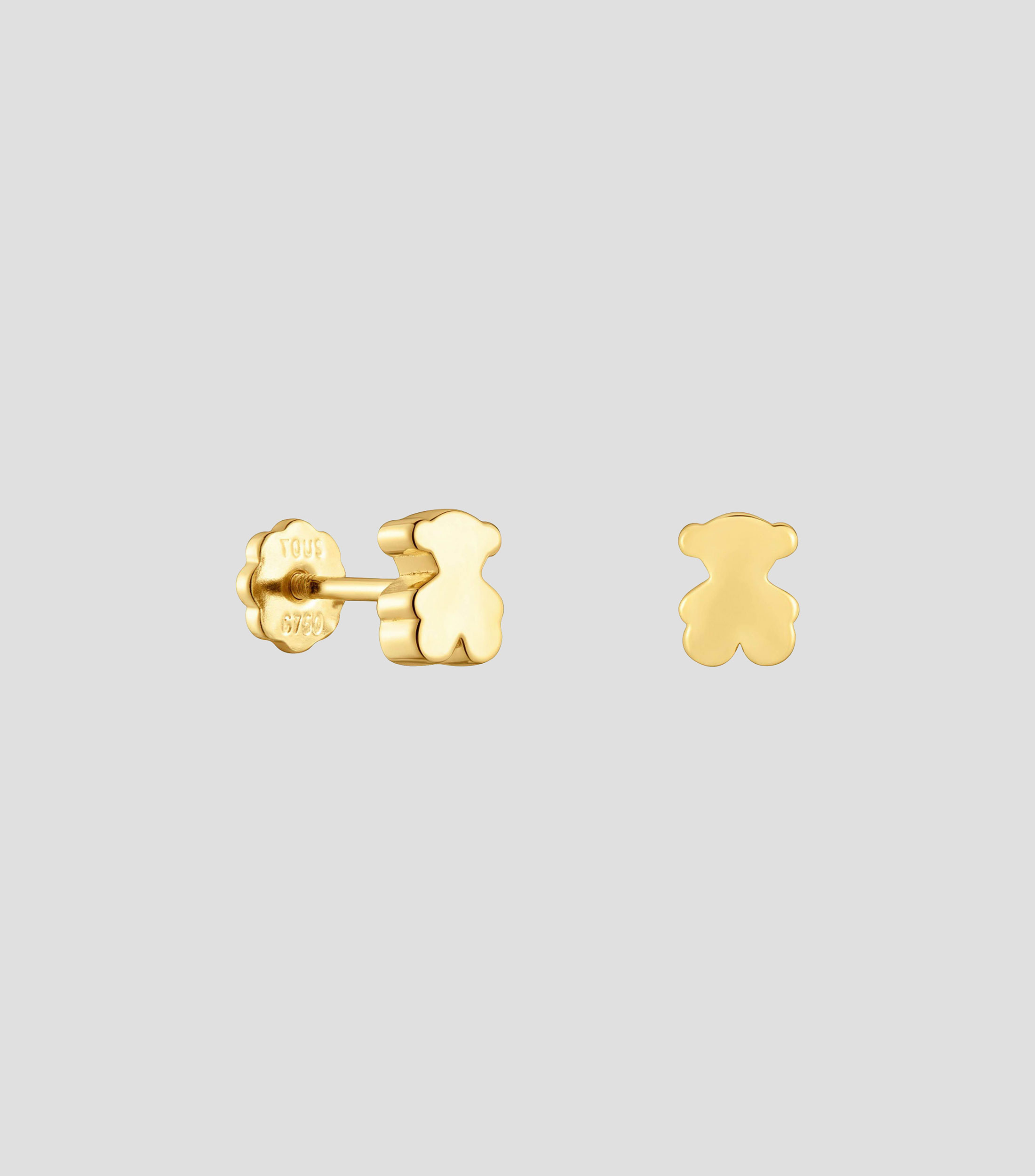 Aretes en oro amarillo 18 kilates Sweet Dolls Mujer