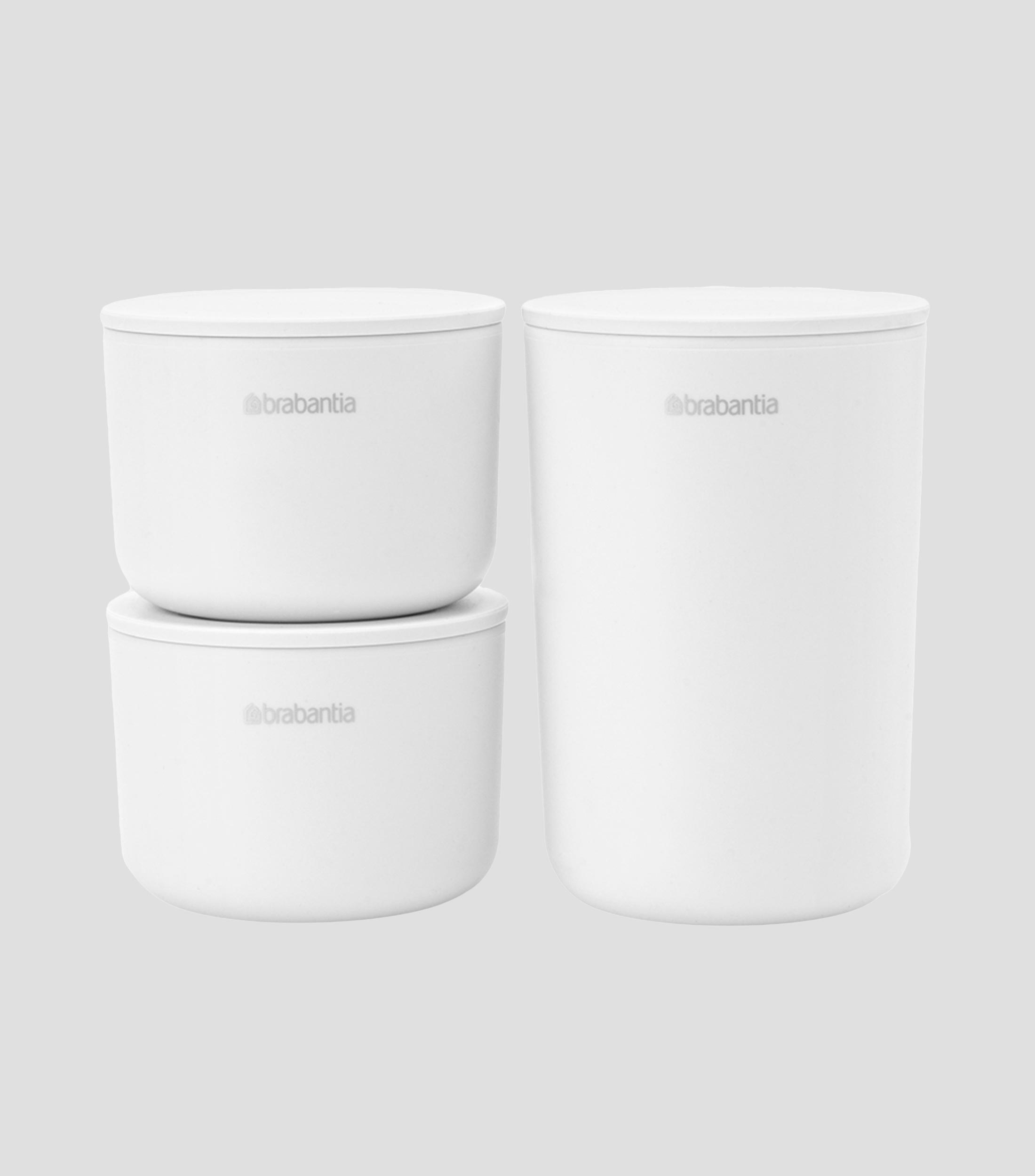 Set de Accesorios Apilables para Baño 3 Piezas