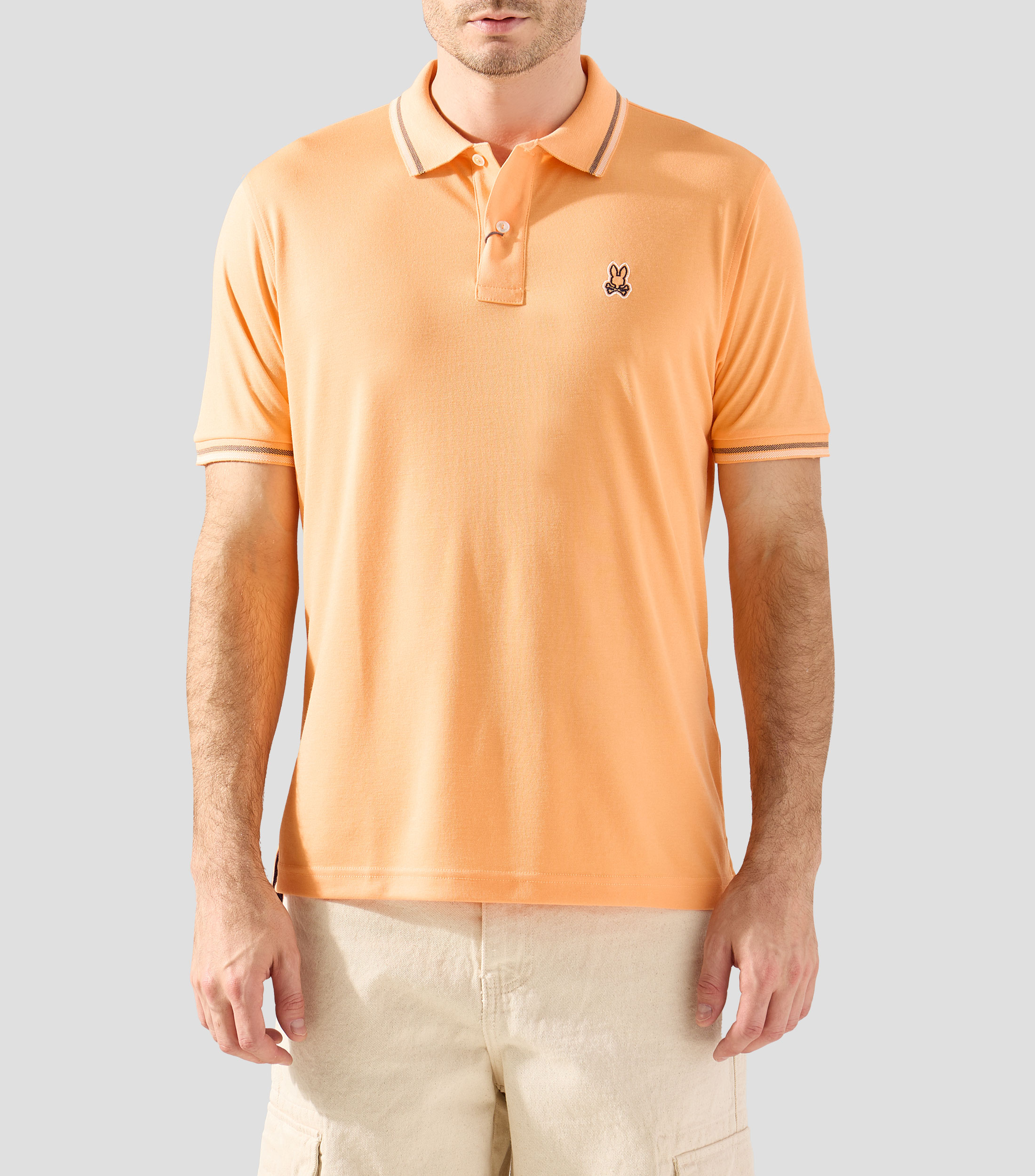Playera tipo polo manga corta Sport Thomas lisa Hombre