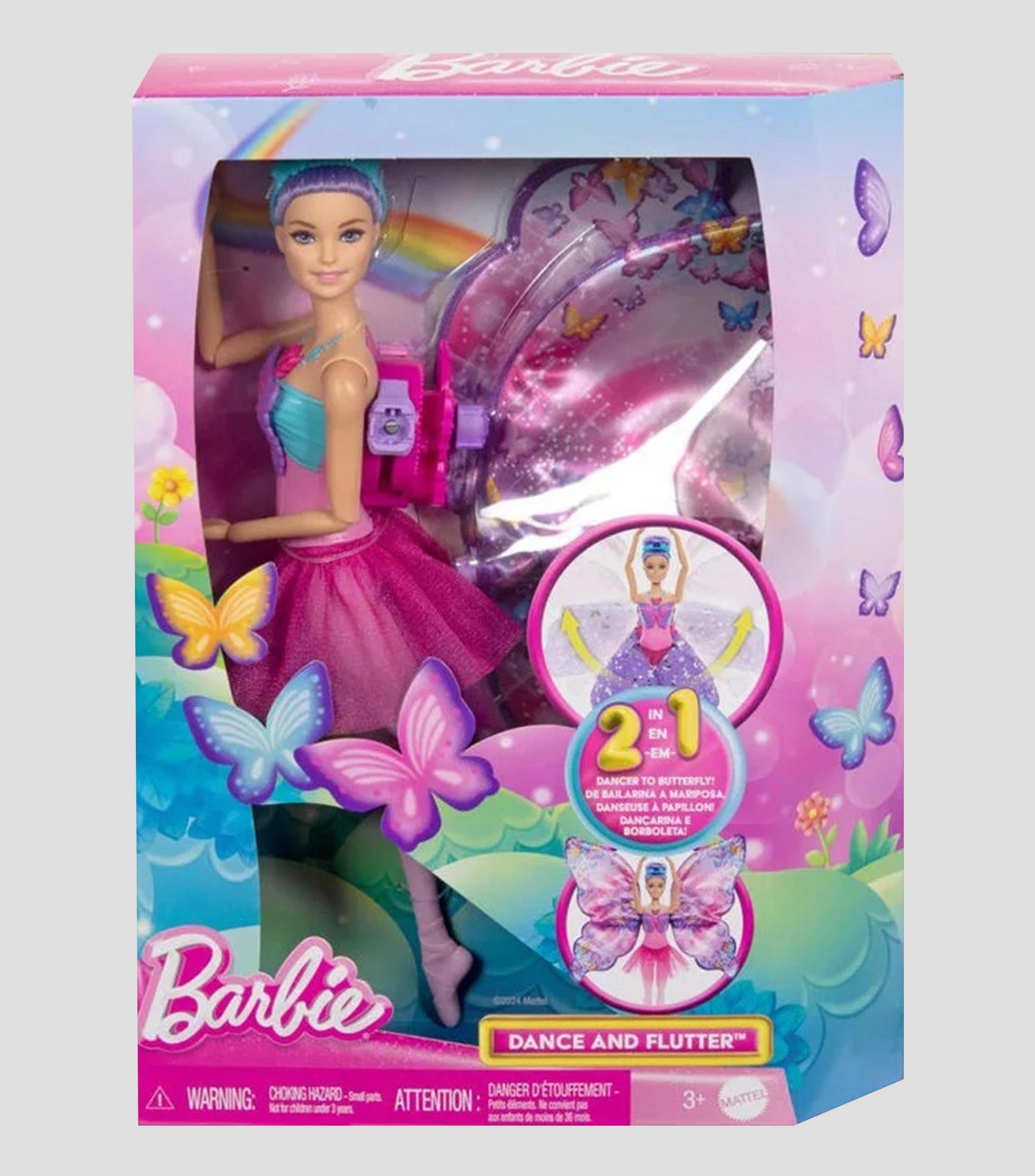 Muñeca Barbie Bailarina Transformación Mágica
