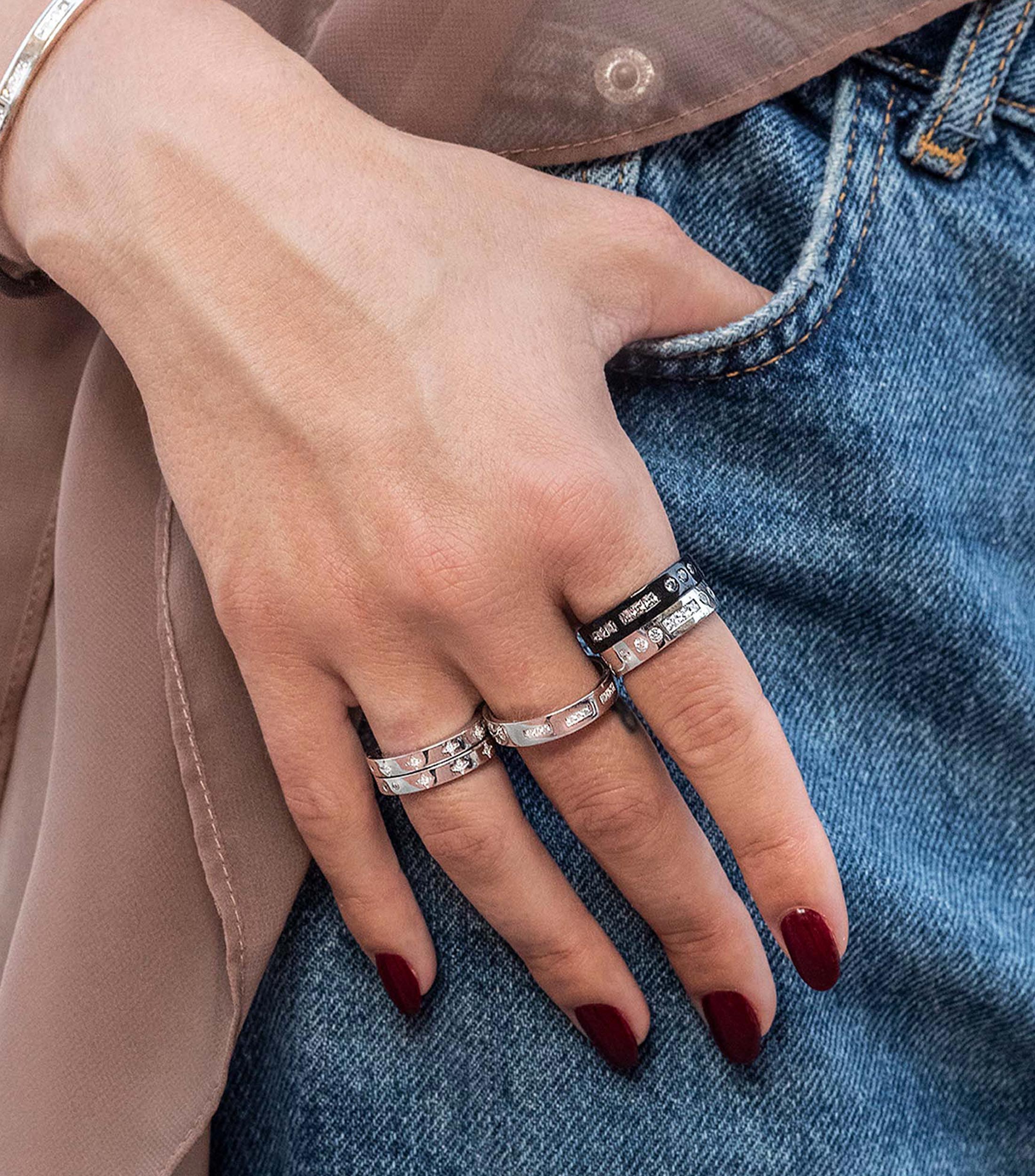 Anillo en plata .925 zirconia cúbica Mujer