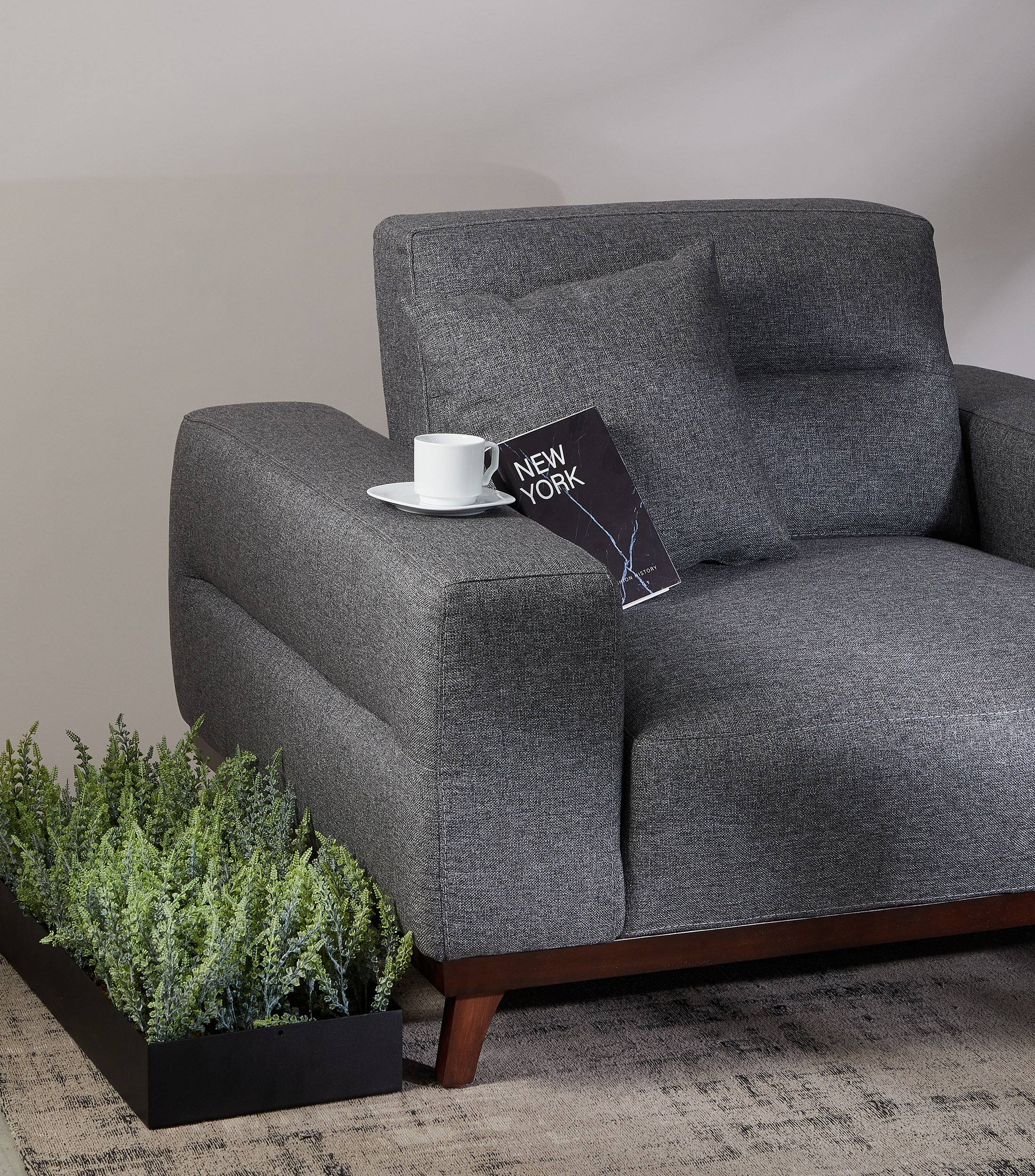 Sillón Yukio Gris